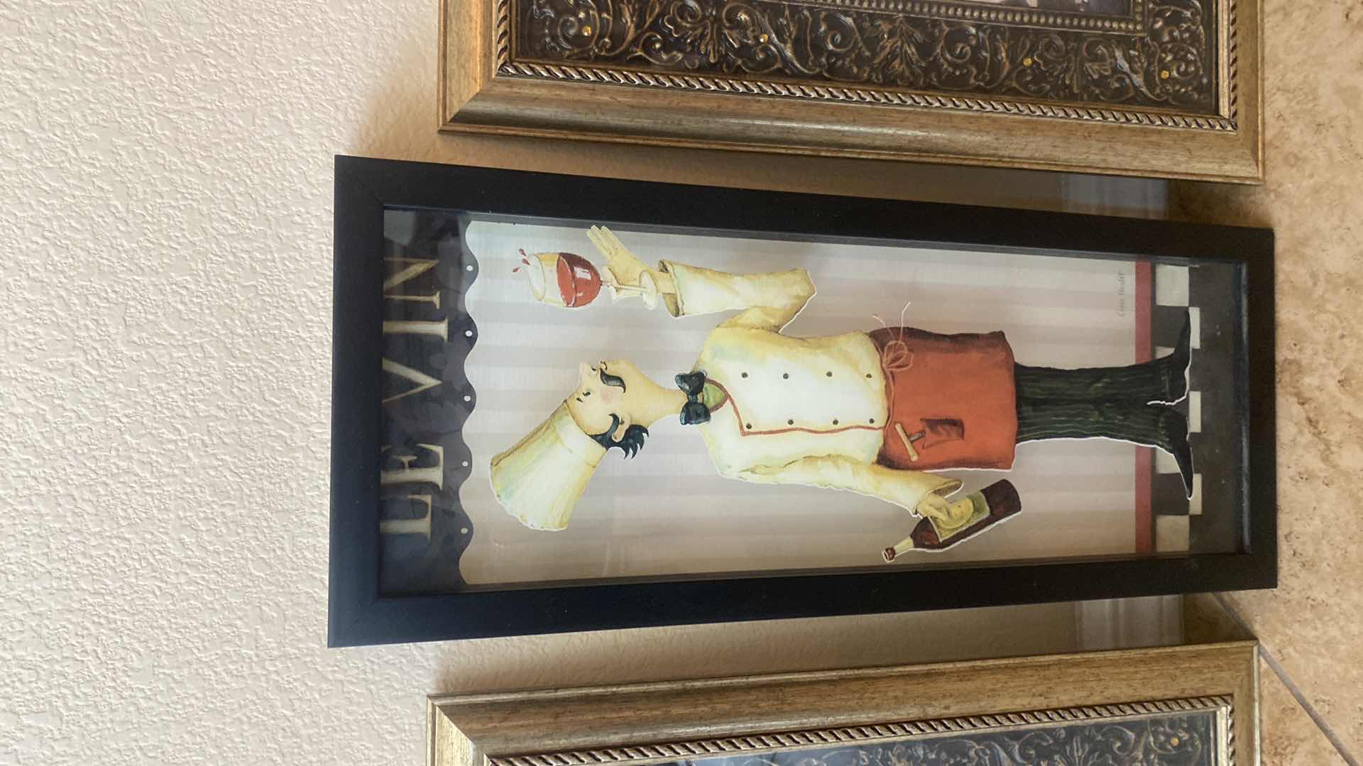 Photo 1 of 3-CHEF ARTWORK LARGEST 18” x 18”