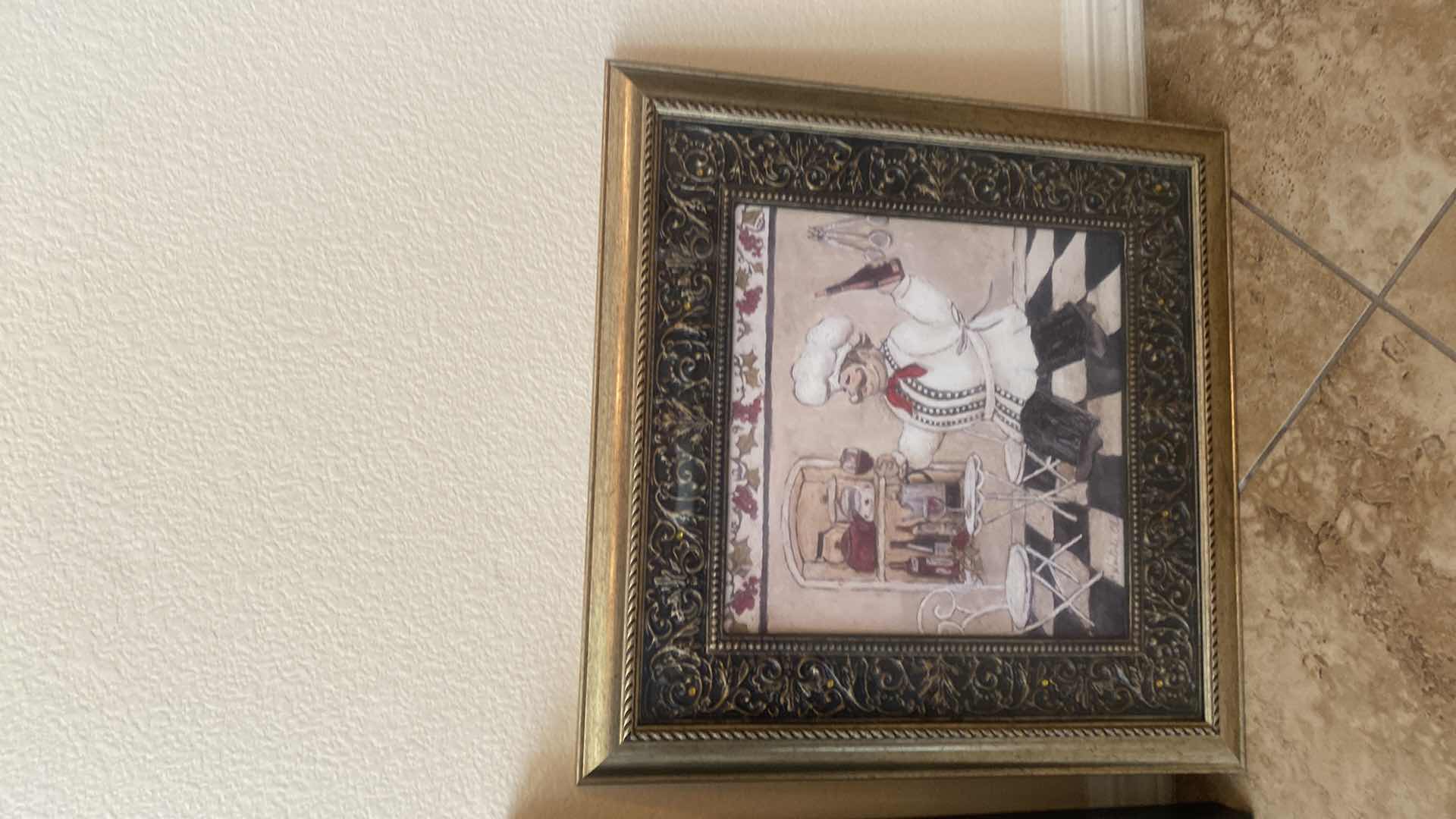 Photo 1 of 3-CHEF ARTWORK LARGEST 18” x 18”