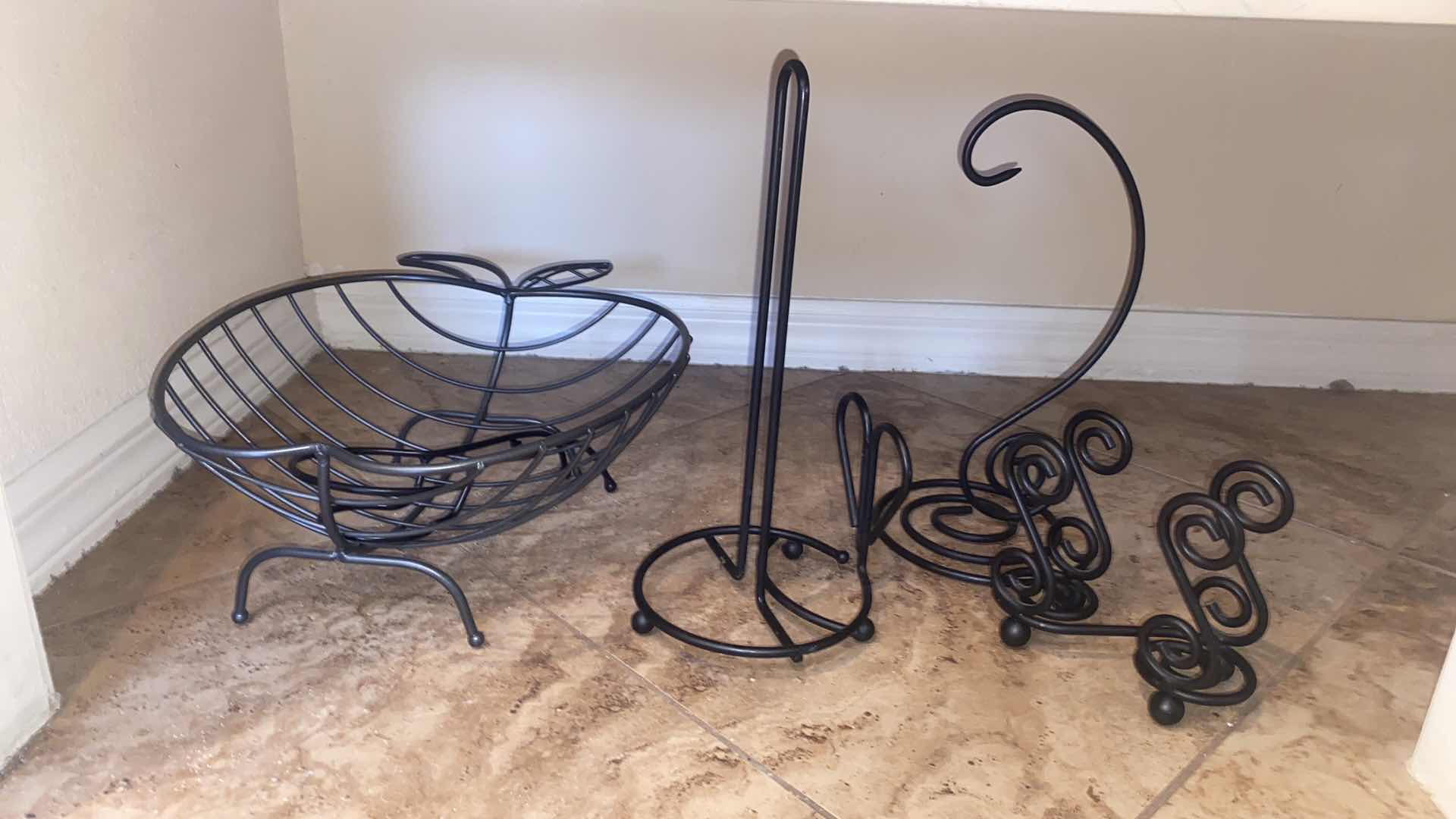 Photo 1 of CONTENTS OF CLOSET - KITCHEN PAPER BOWLS, PLASTIC STORAGE, NAPKINS TABLECLOTHS & METAL FRUIT BOWL & NAPKIN HOLDERS