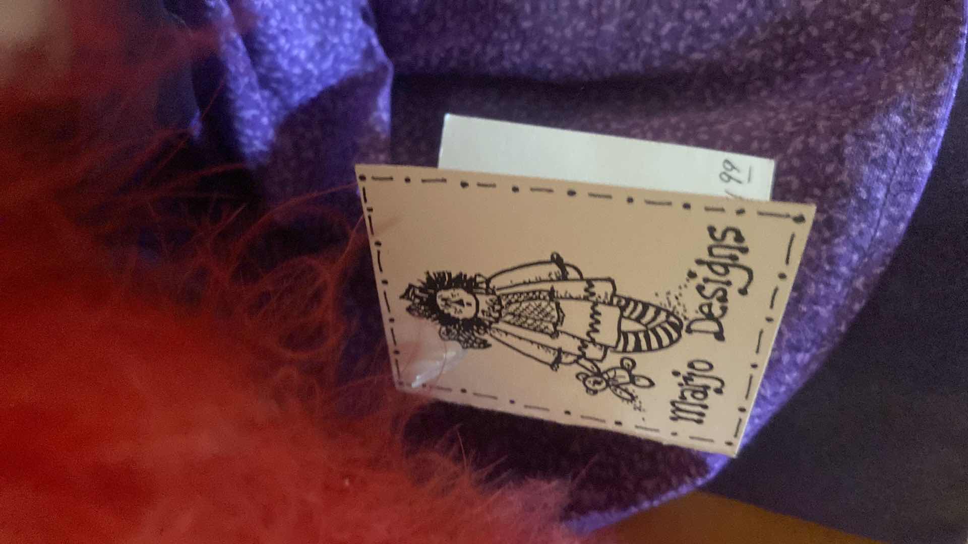 Photo 1 of MARJO DESIGNS DOLL “RED HAT GAL” H23”