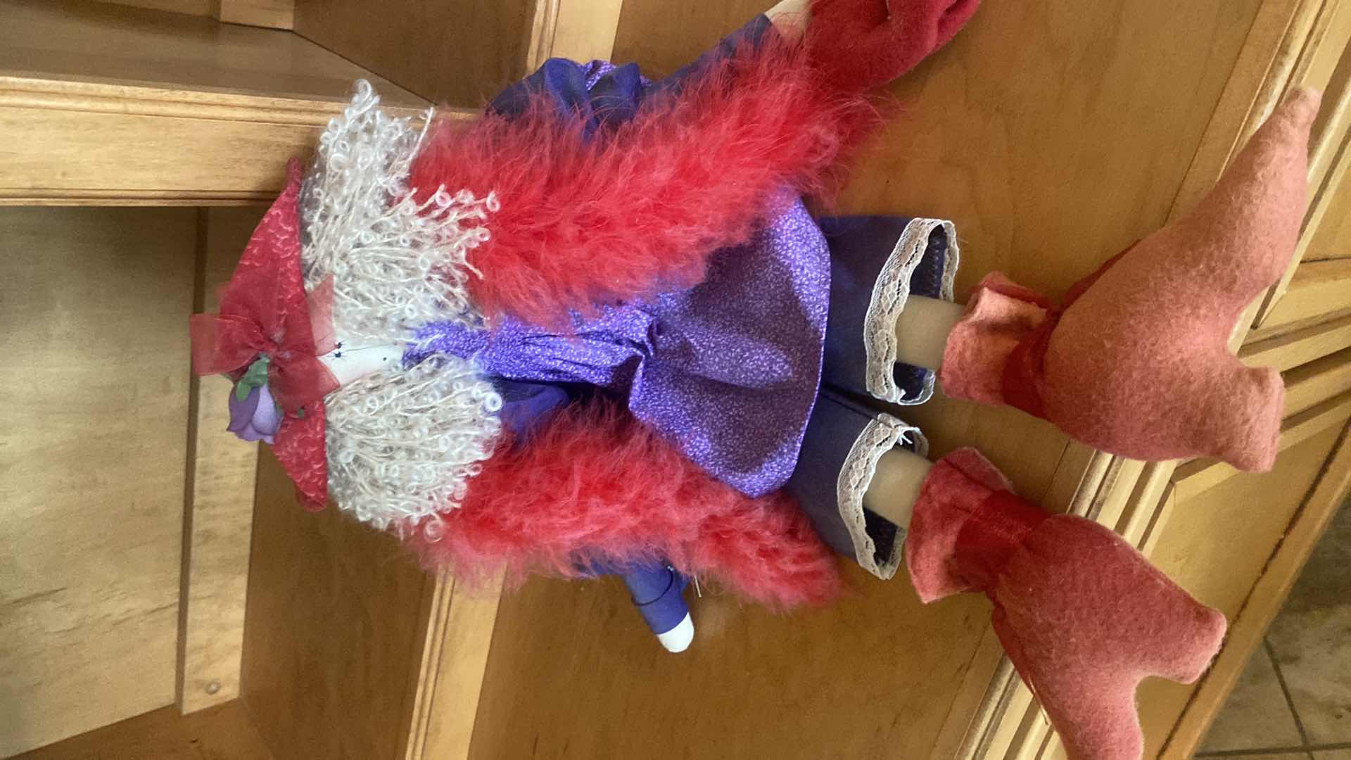 Photo 1 of MARJO DESIGNS DOLL “RED HAT GAL” H23”