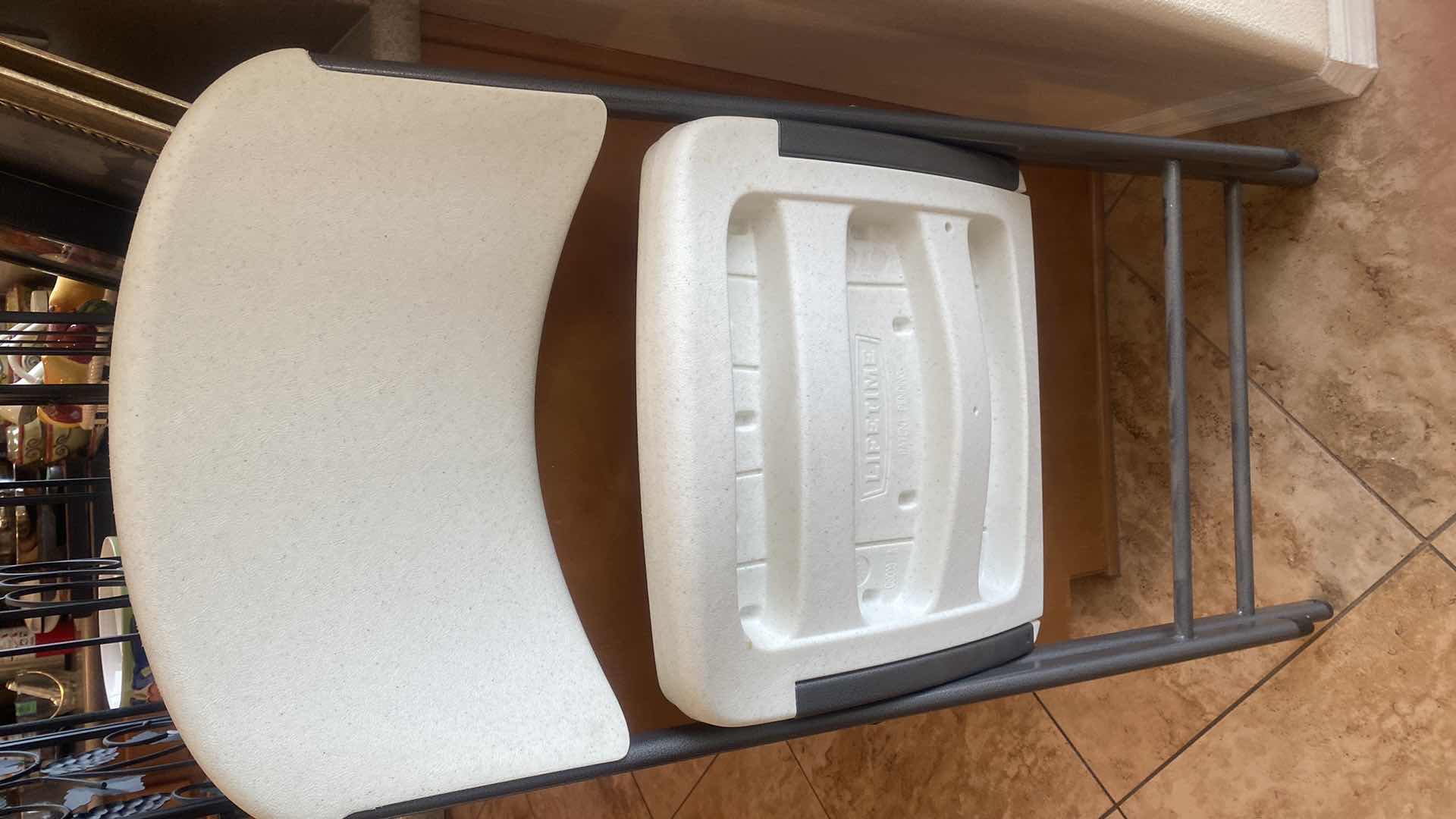 Photo 1 of LIFETIME FOLDING CHAIR