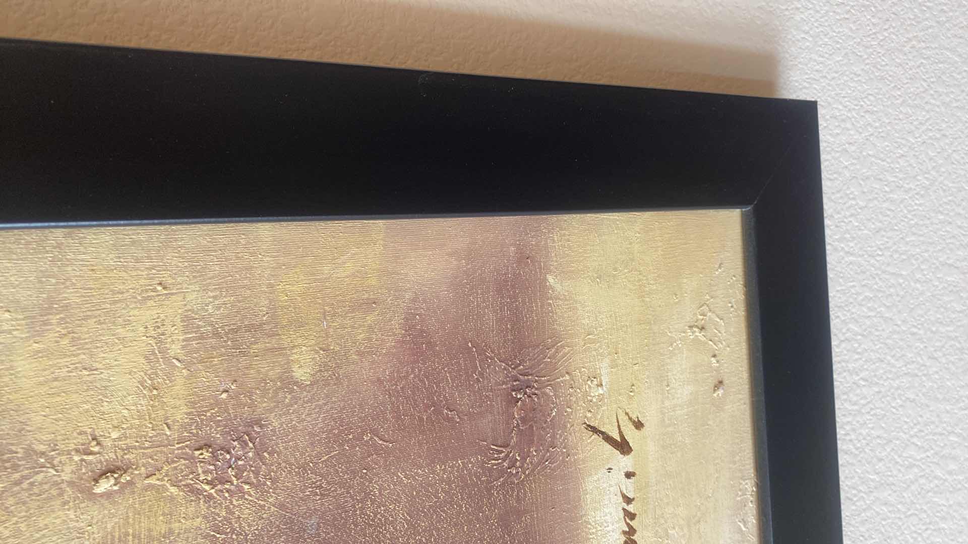 Photo 1 of FRAMED CHEF PRINT ON CANVAS SIGNED ARTWORK 39 1/2” x 51”