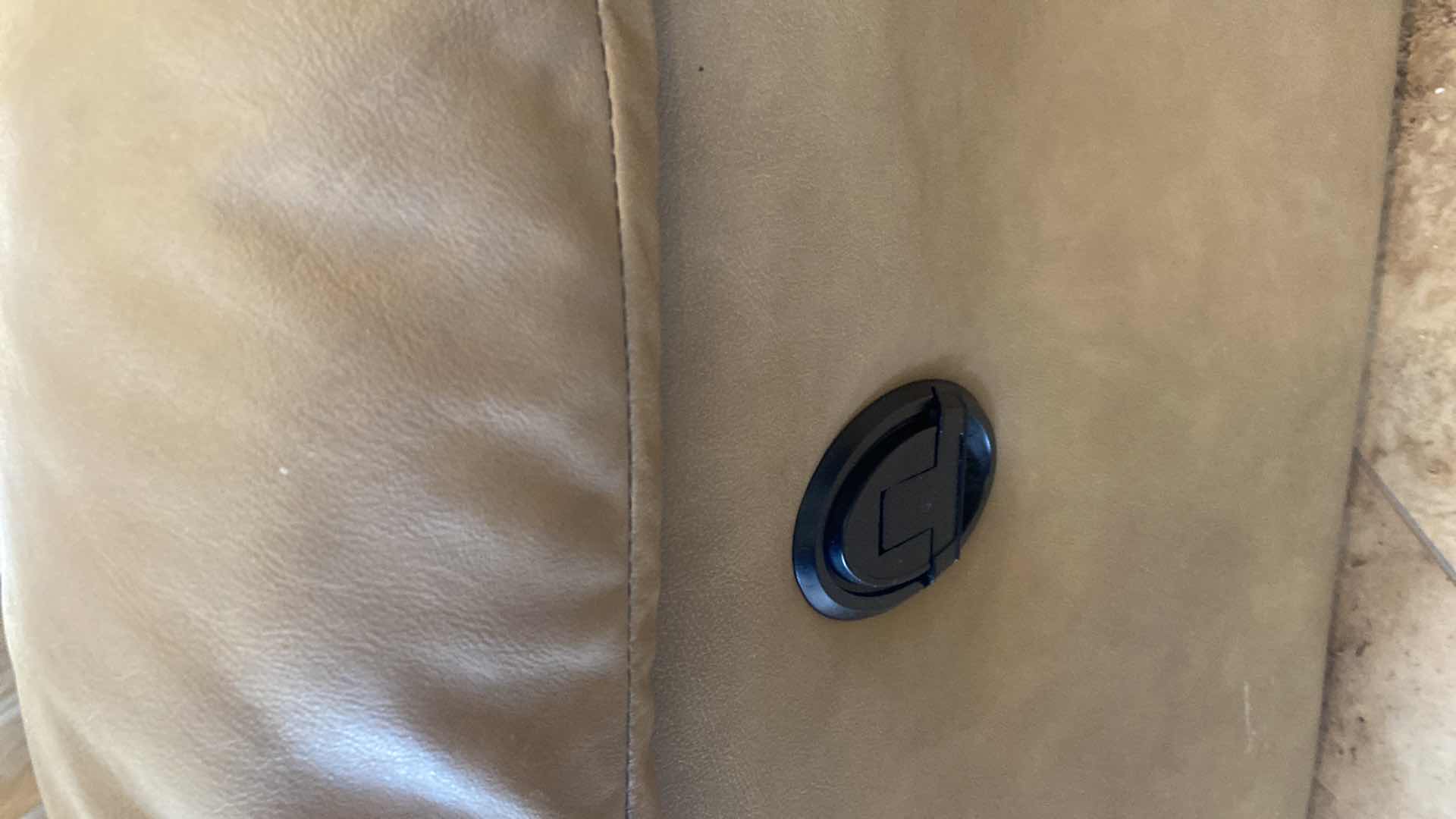 Photo 1 of 66” BONDED LEATHER LOVE SEAT WITH MANUAL RECLINE (SOFA available also, sold separately)