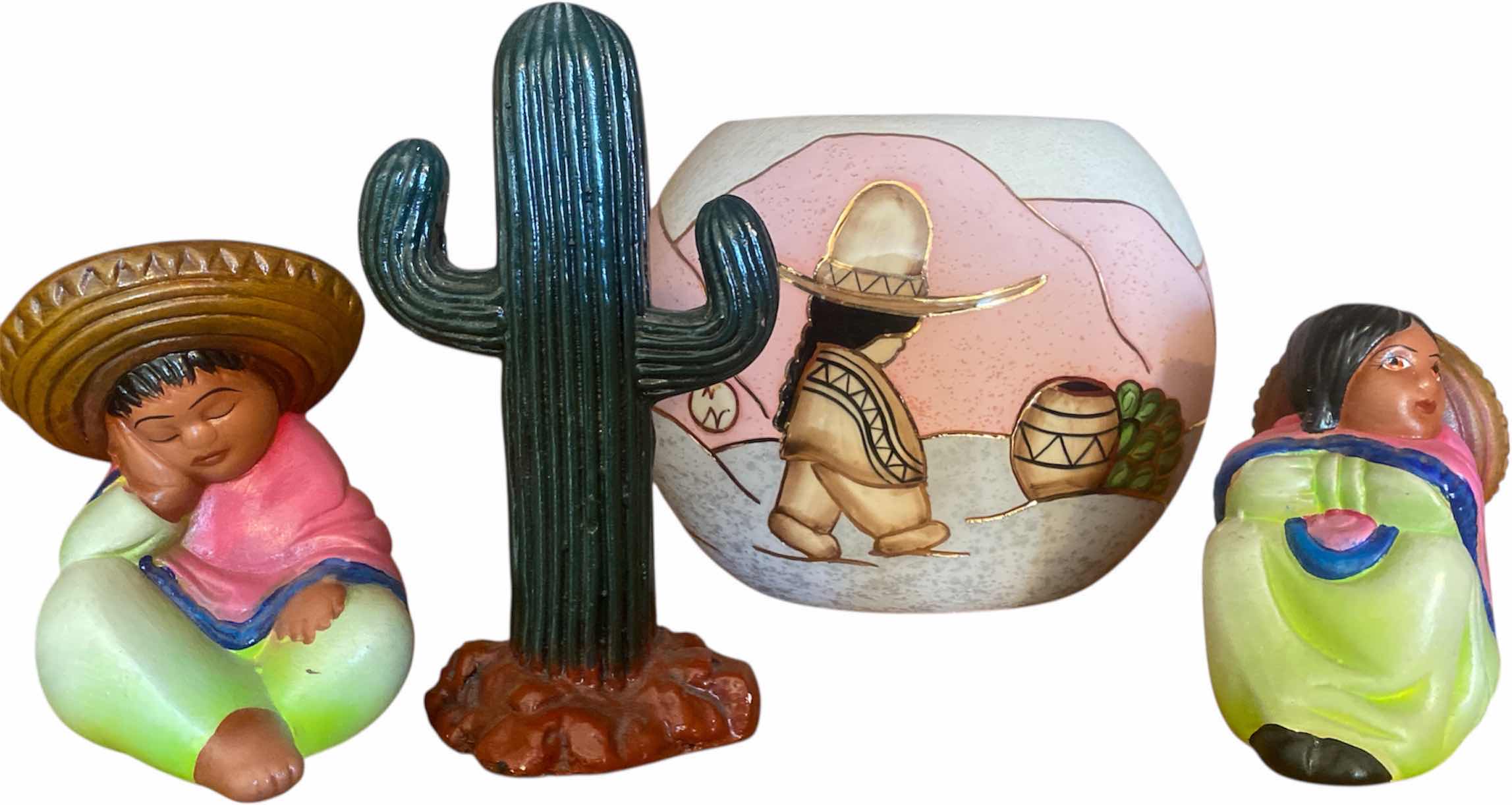 Photo 1 of 4-SOUVENIRS & POTTERY FROM TUCUMCARI NEW MEXICO 7 1/2” x 6 1/2”