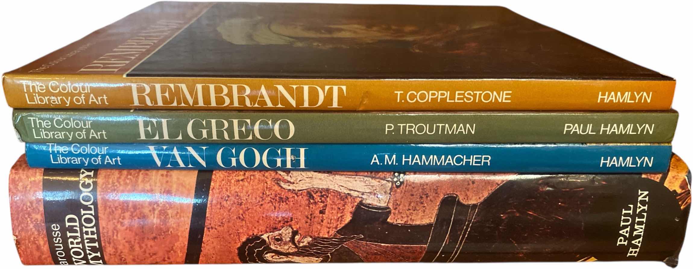 Photo 1 of 4-HARDBOUND BOOKS ART & MYTHOLOGY