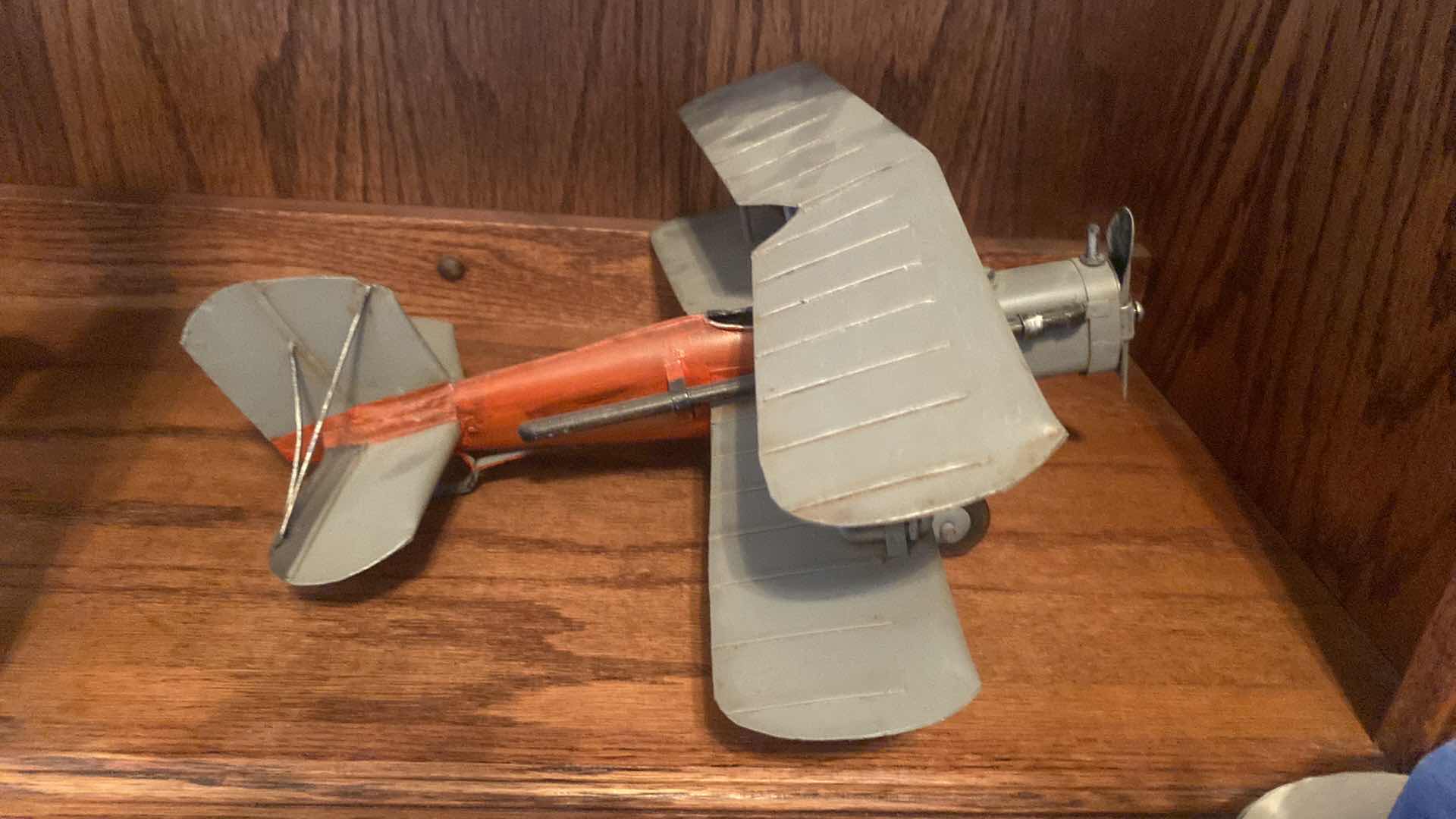 Photo 1 of METAL RED BARON WORLD WAR 1 PLANE 12” x 5 1/2”