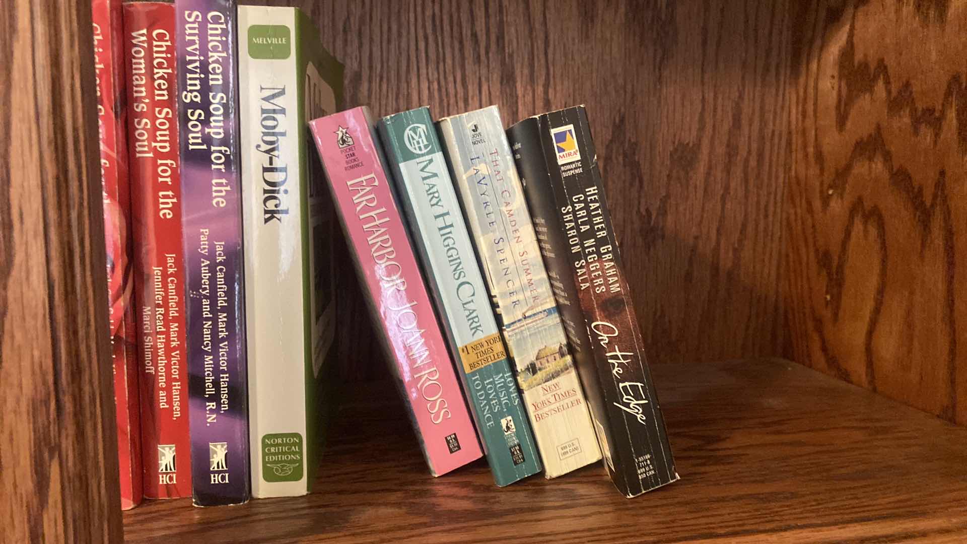 Photo 1 of 3 SHELFS OF BOOKS PAPERBACK & HARDBOUND