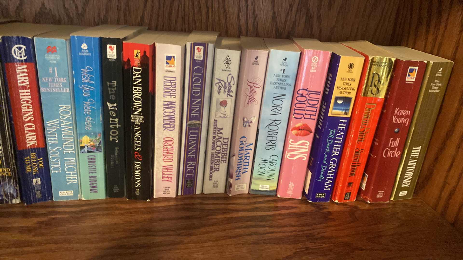 Photo 1 of 3 SHELFS OF BOOKS PAPERBACK & HARDBOUND