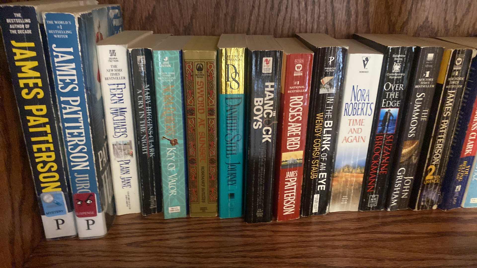 Photo 1 of 3 SHELFS OF BOOKS PAPERBACK & HARDBOUND