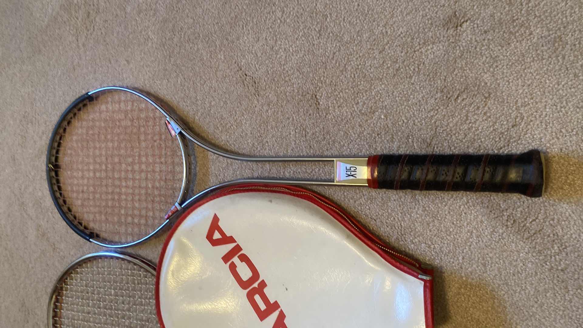 Photo 1 of 2 TENNIS RACQUETS WITH 1 COVER