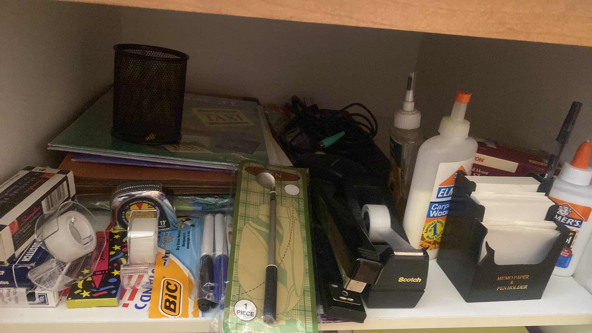 Photo 1 of CONTENTS OF DRAWER & CABINET OFFICE SUPPLIES