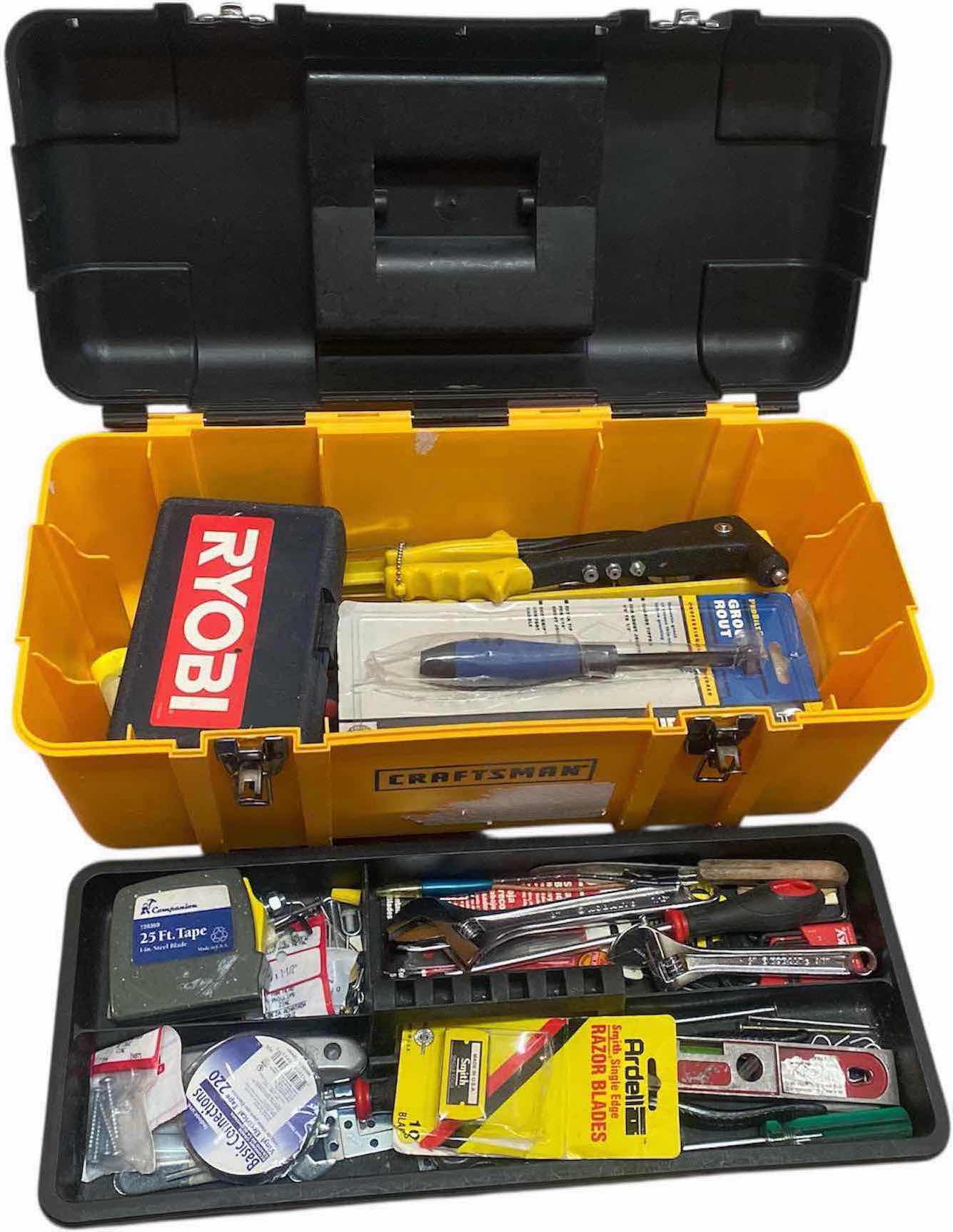 Photo 1 of CRAFTSMAN TOOL BOX WITH TOOLS
