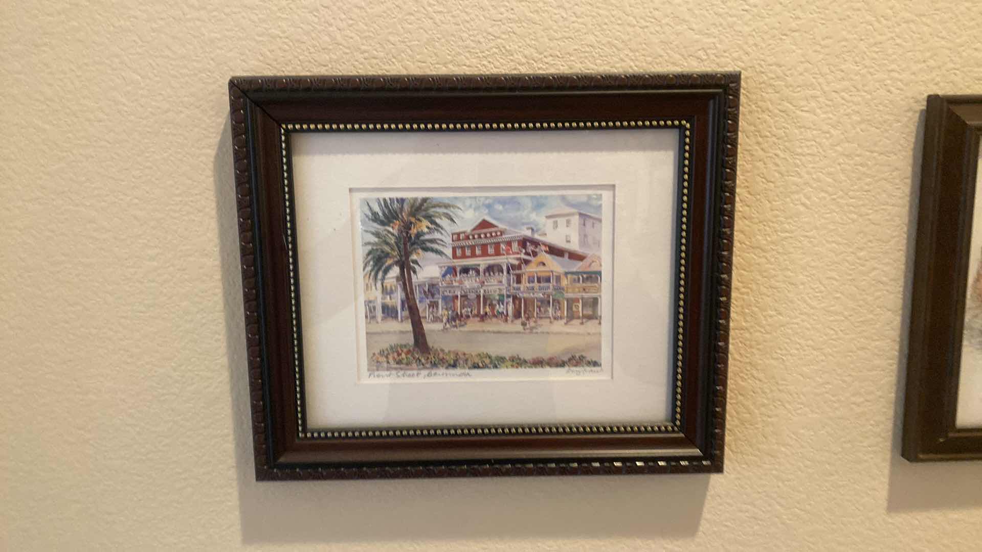 Photo 1 of 5-FRAMED BERMUDA WATERCOLOR & PRINTS ARTWORK LARGEST 13” x 16”