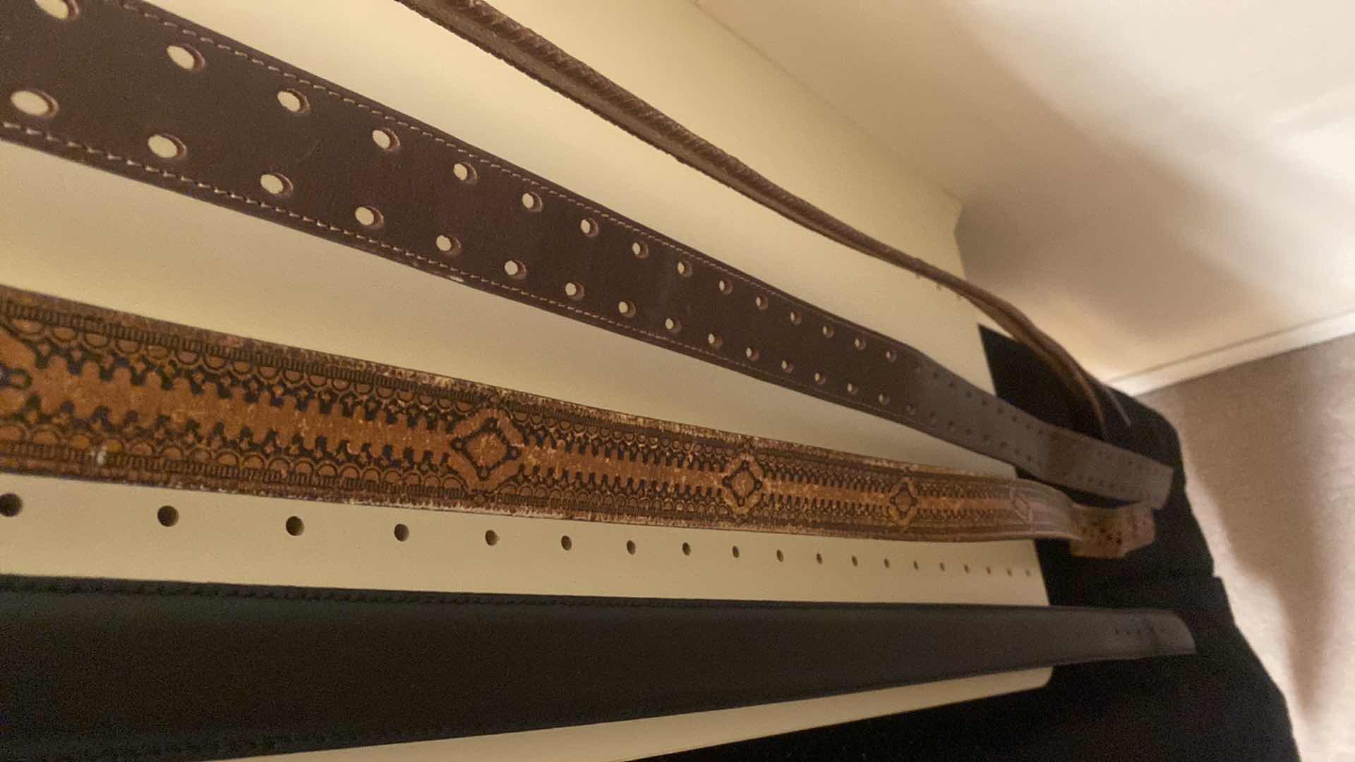 Photo 1 of 4-MENS LEATHER BELTS SIZE 40