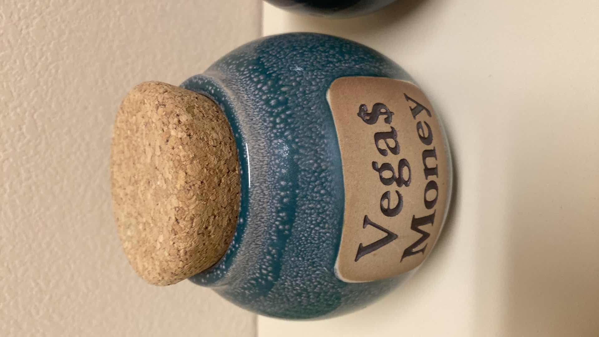 Photo 1 of 2-GLAZED POTTERY JARS 5” x 5 1/2”