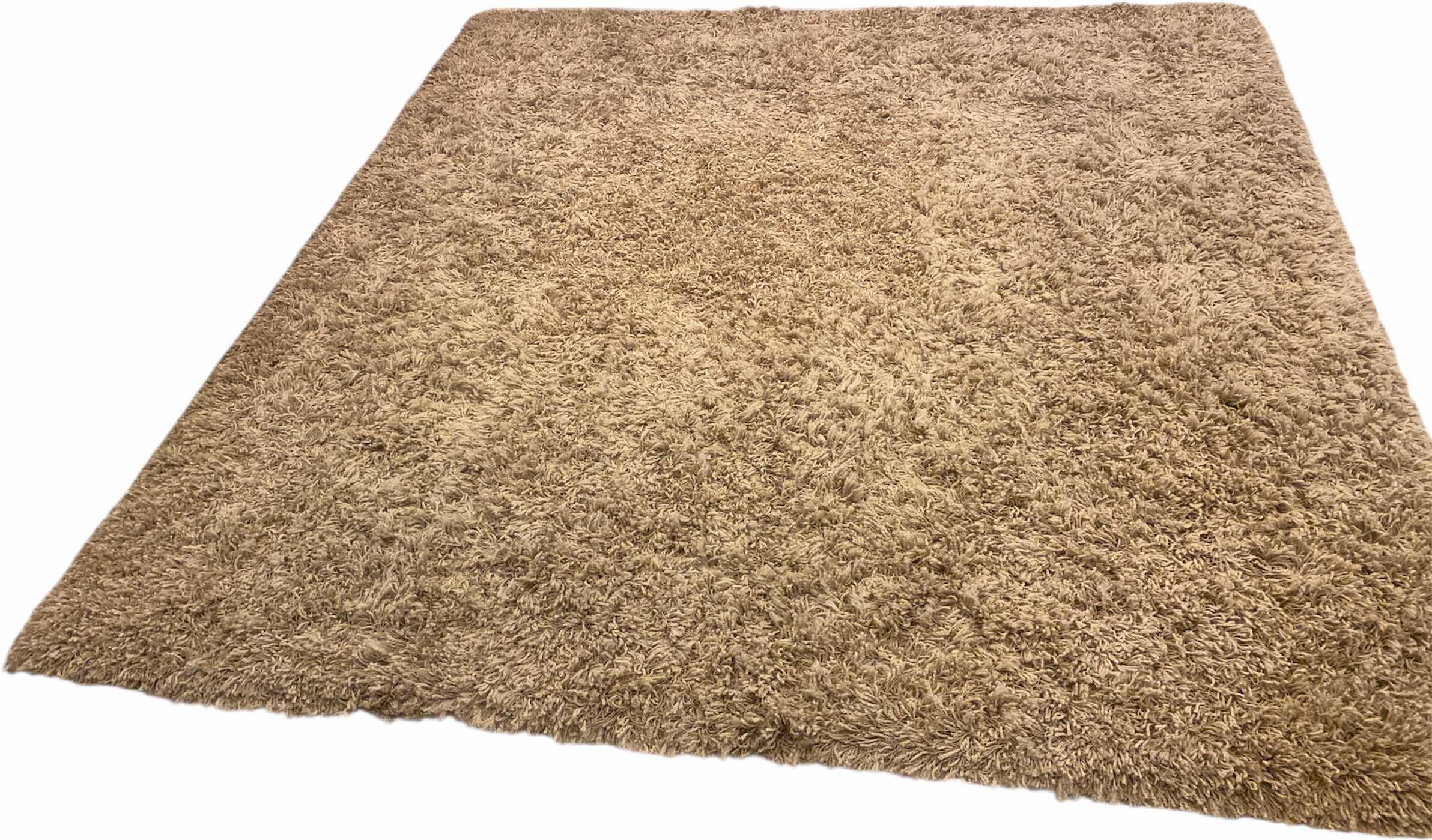Photo 1 of BEIGE SHAG AREA RUG 96” x 108” RUG PAD INCLUDED