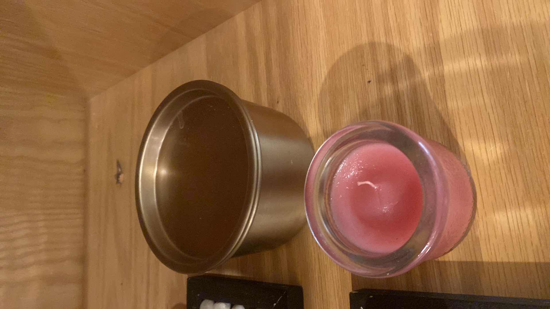 Photo 1 of 2-CANDLES & 5 VOTIVE HOLDERS DECOR