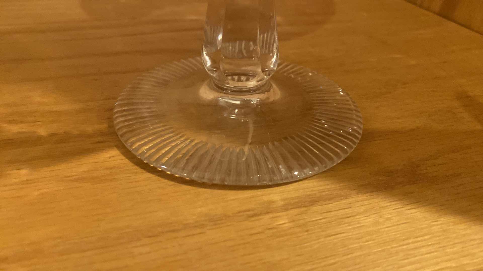 Photo 1 of CRYSTAL COMPOTE DISH 9” x 7”