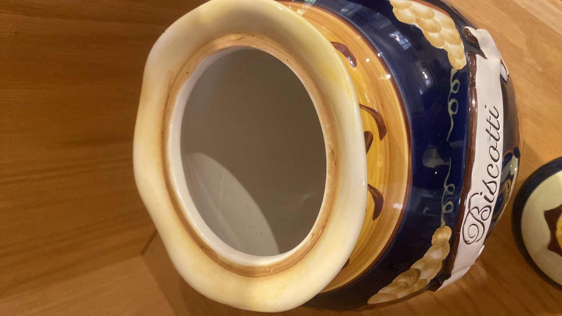 Photo 1 of CERAMIC BISCOTTI JAR H12”