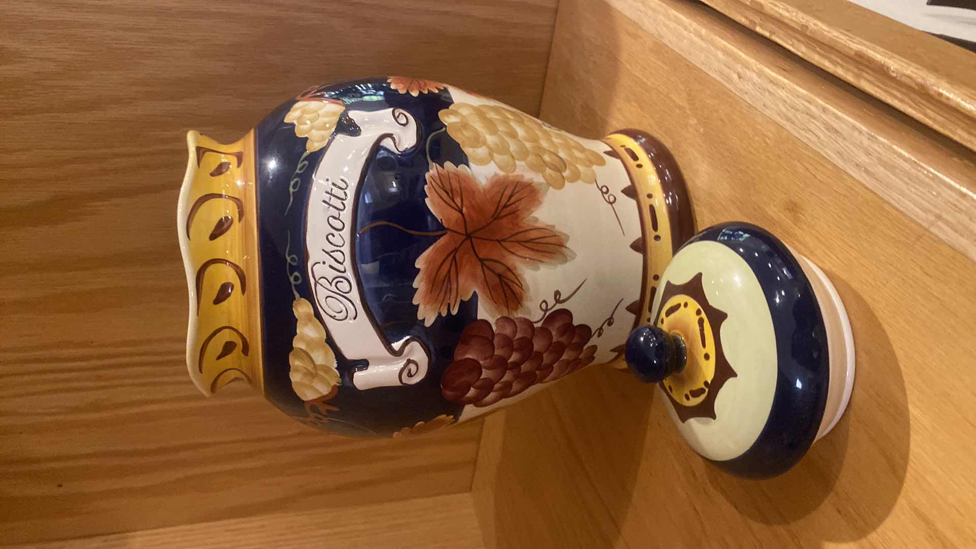 Photo 1 of CERAMIC BISCOTTI JAR H12”