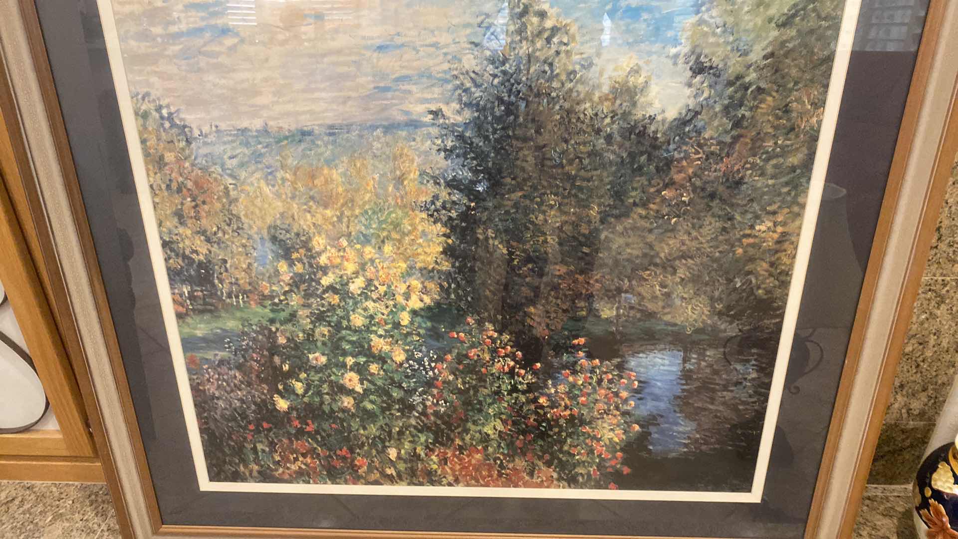 Photo 1 of FRAMED LANDSCAPE PRINT ARTWORK 48” x 45”