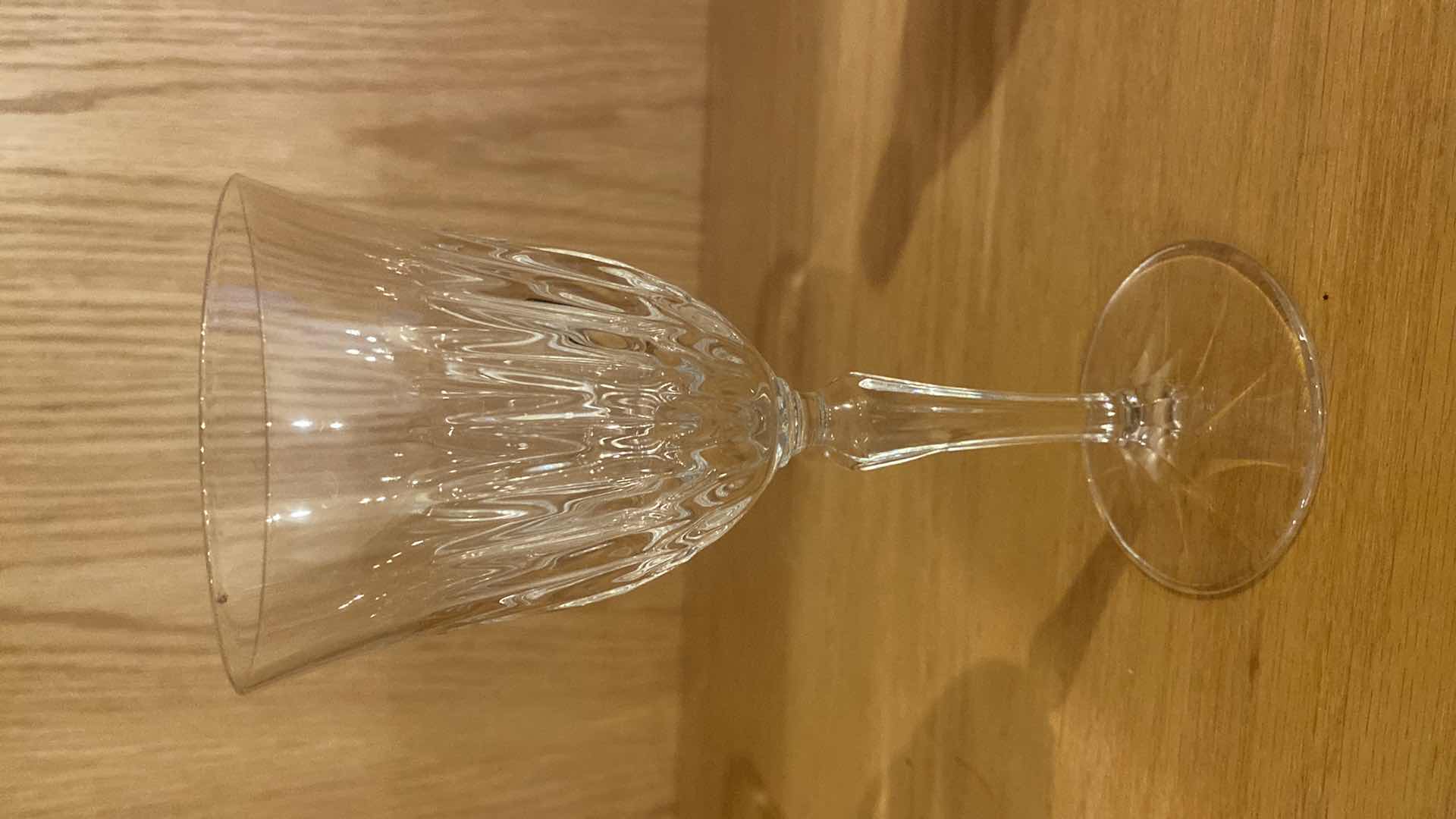Photo 1 of 6-CRYSTAL WINE GLASSES