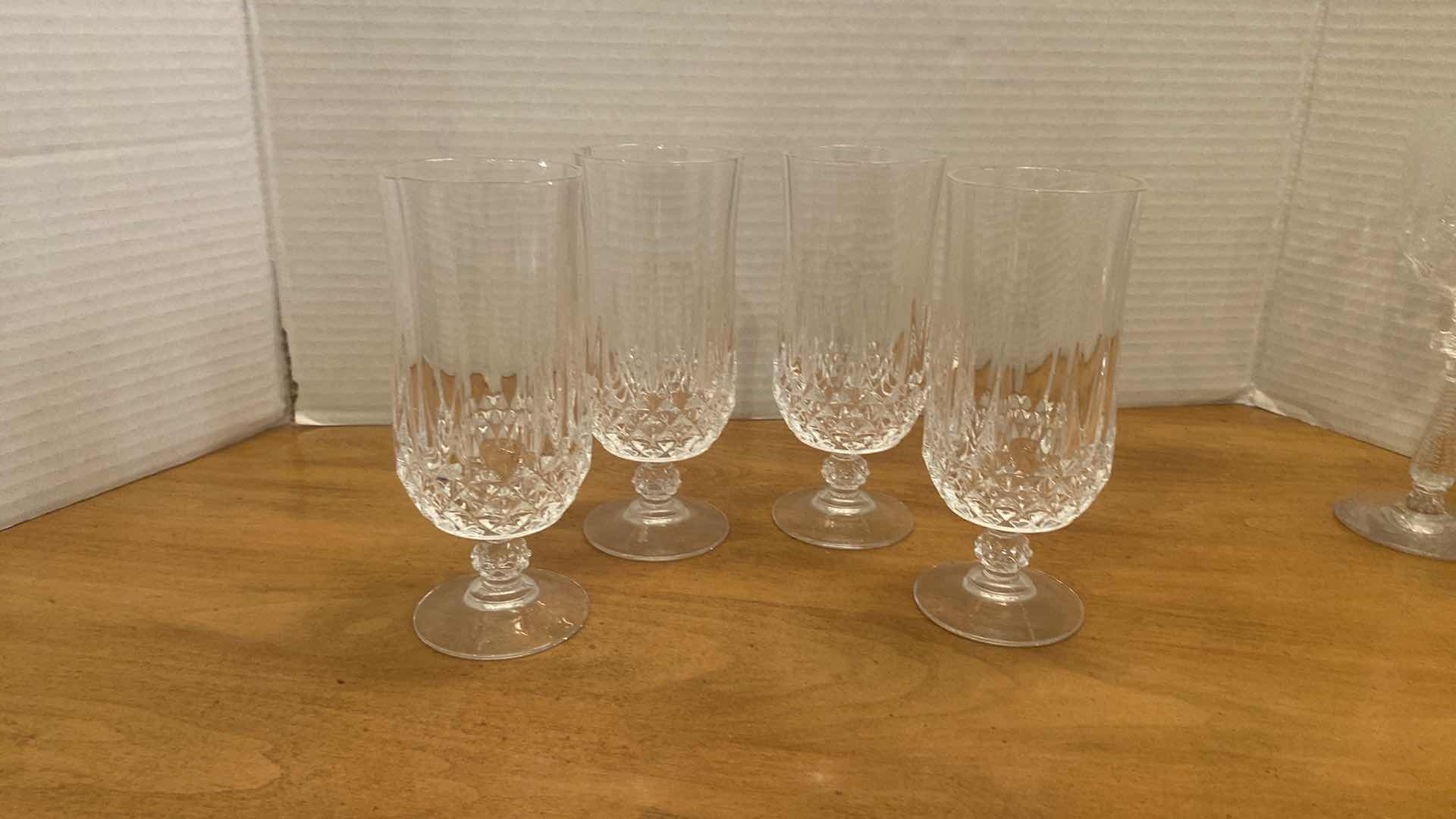 Photo 1 of 4-LONGCHAMPS CRYSTAL GLASSES