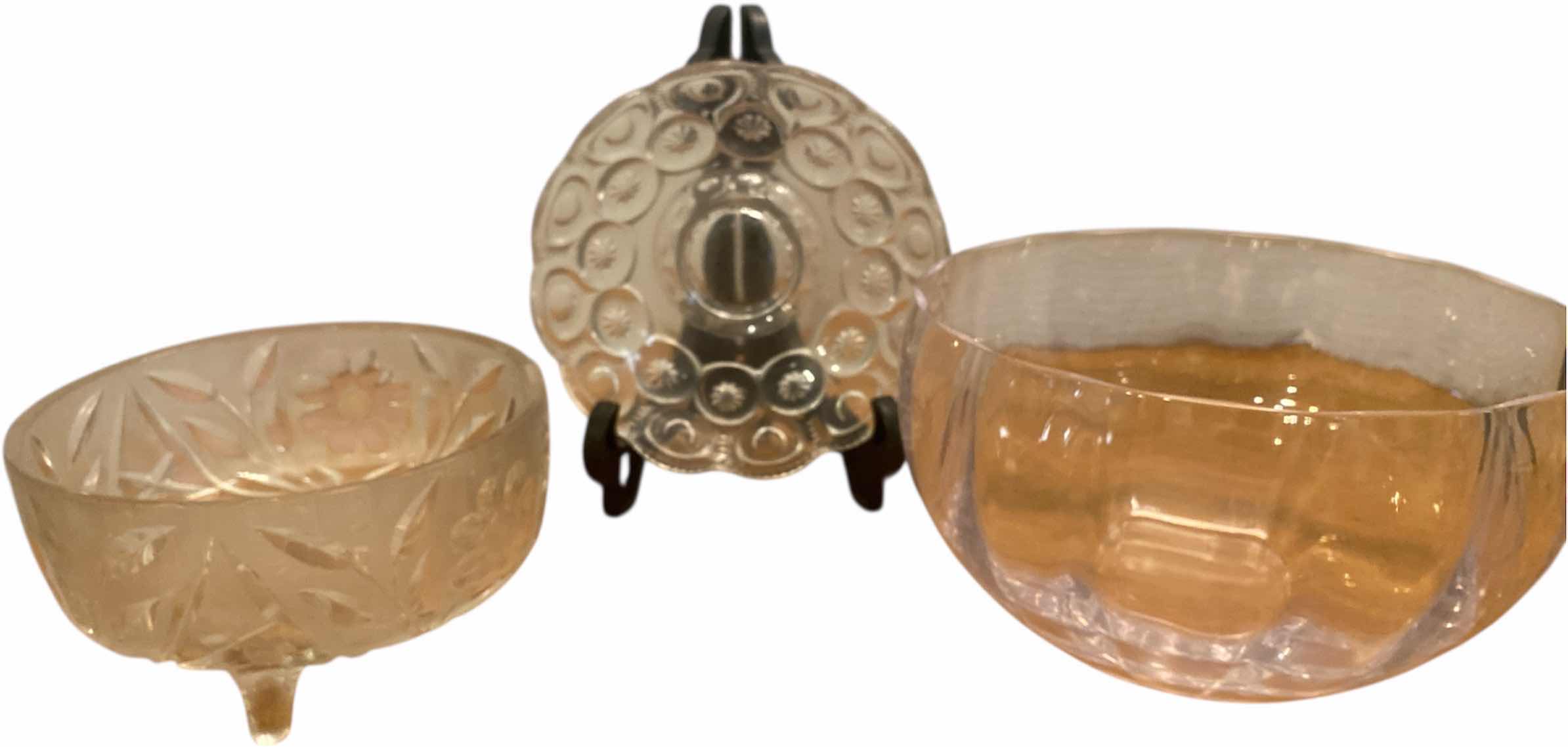 Photo 1 of 3-GLASS SERVE WARE