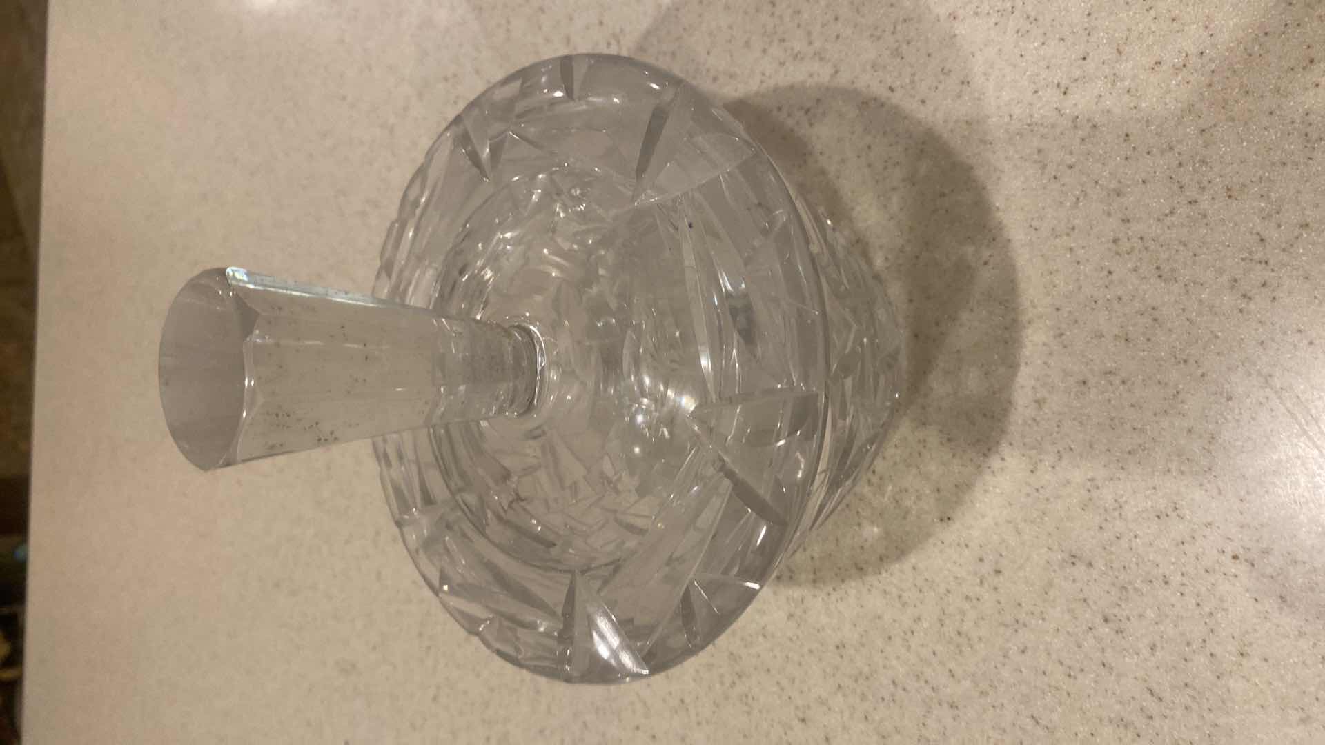 Photo 1 of 2-CRYSTAL COVERED BOWLS