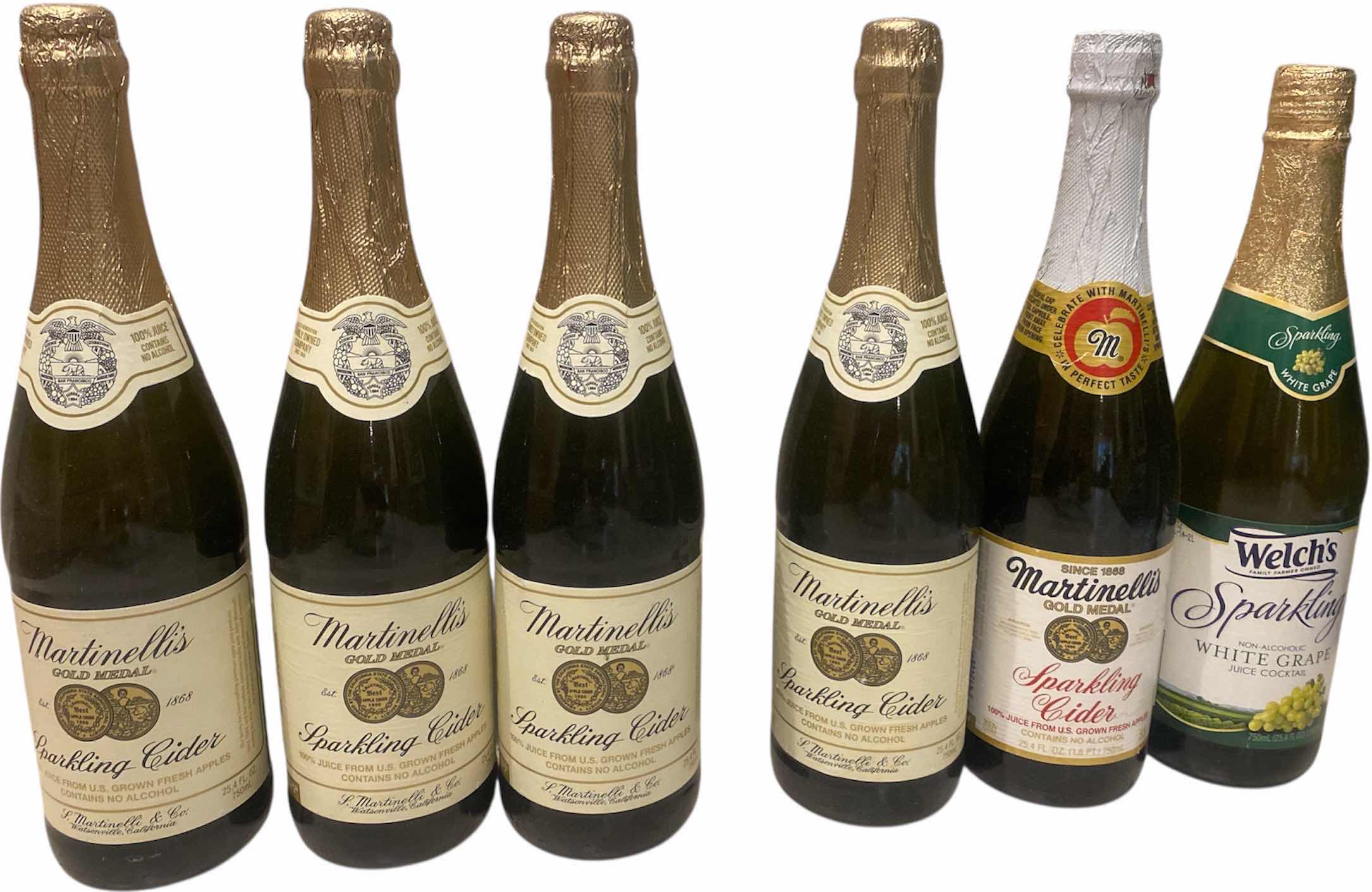 Photo 1 of 6-BOTTLES SPARKLING CIDER