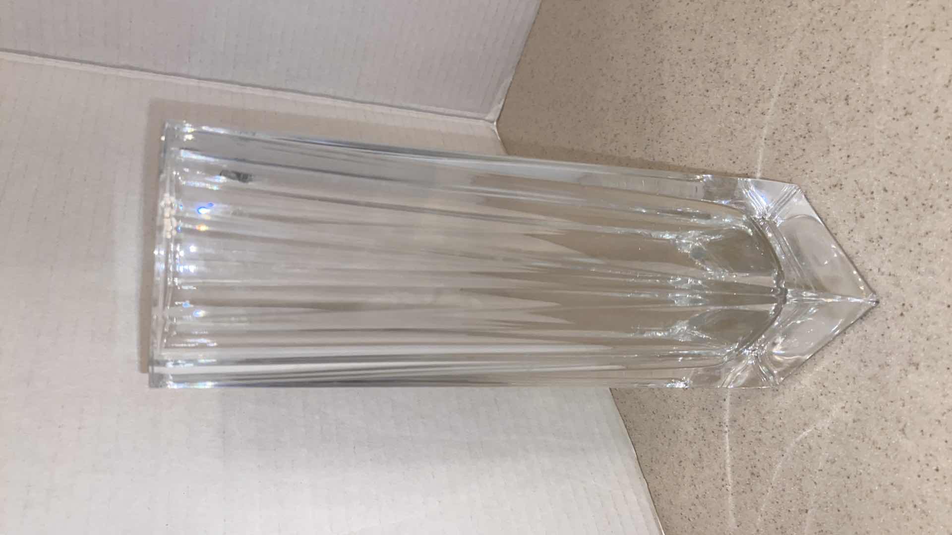 Photo 1 of CRYSTAL VASE H10 1/2”