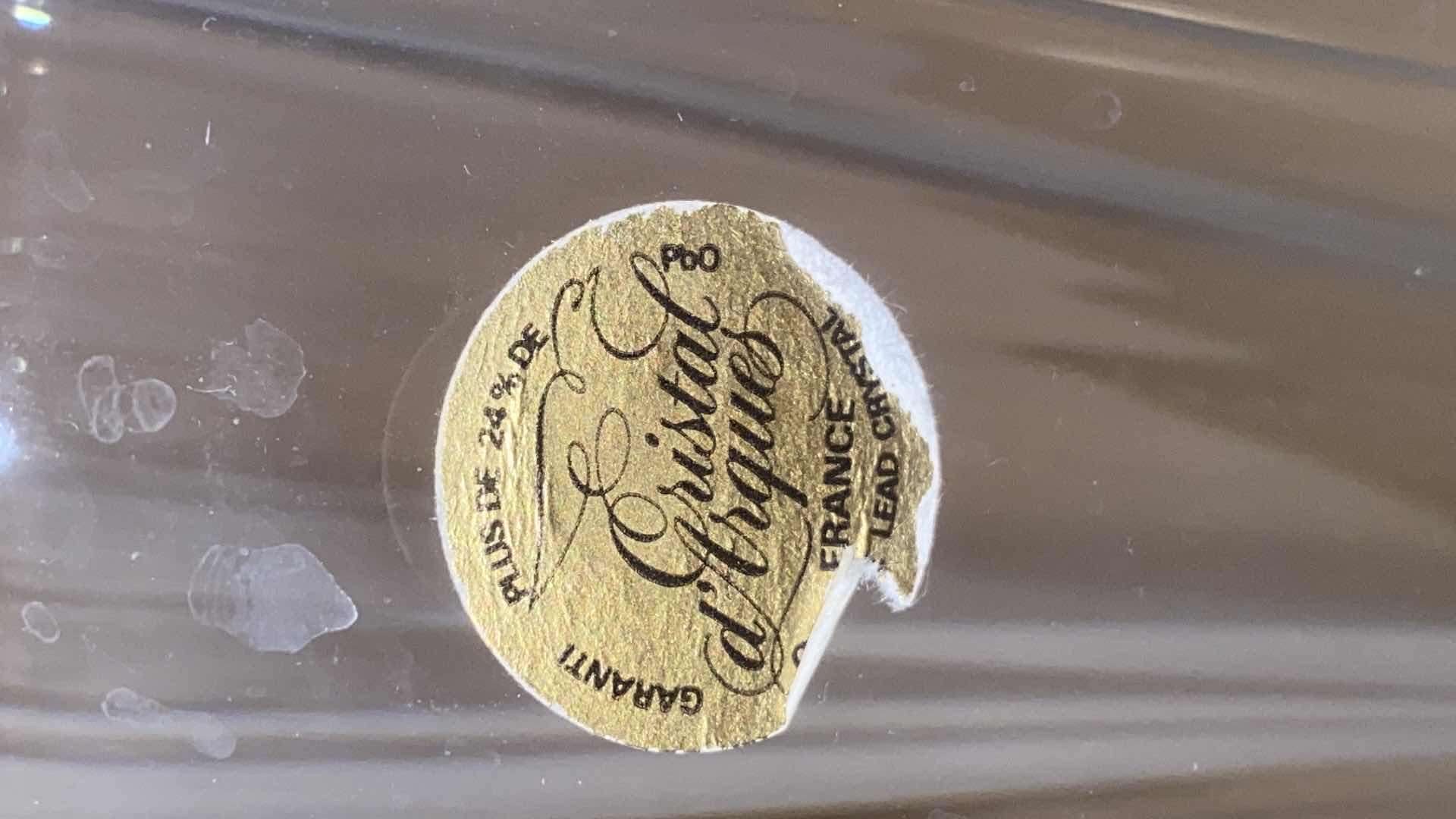 Photo 1 of CRYSTAL VASE H10 1/2”