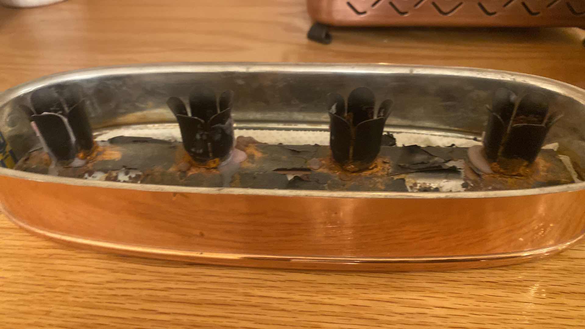 Photo 1 of COPPER COOKWARE, CANDLE HOLDERS & WATERING CAN