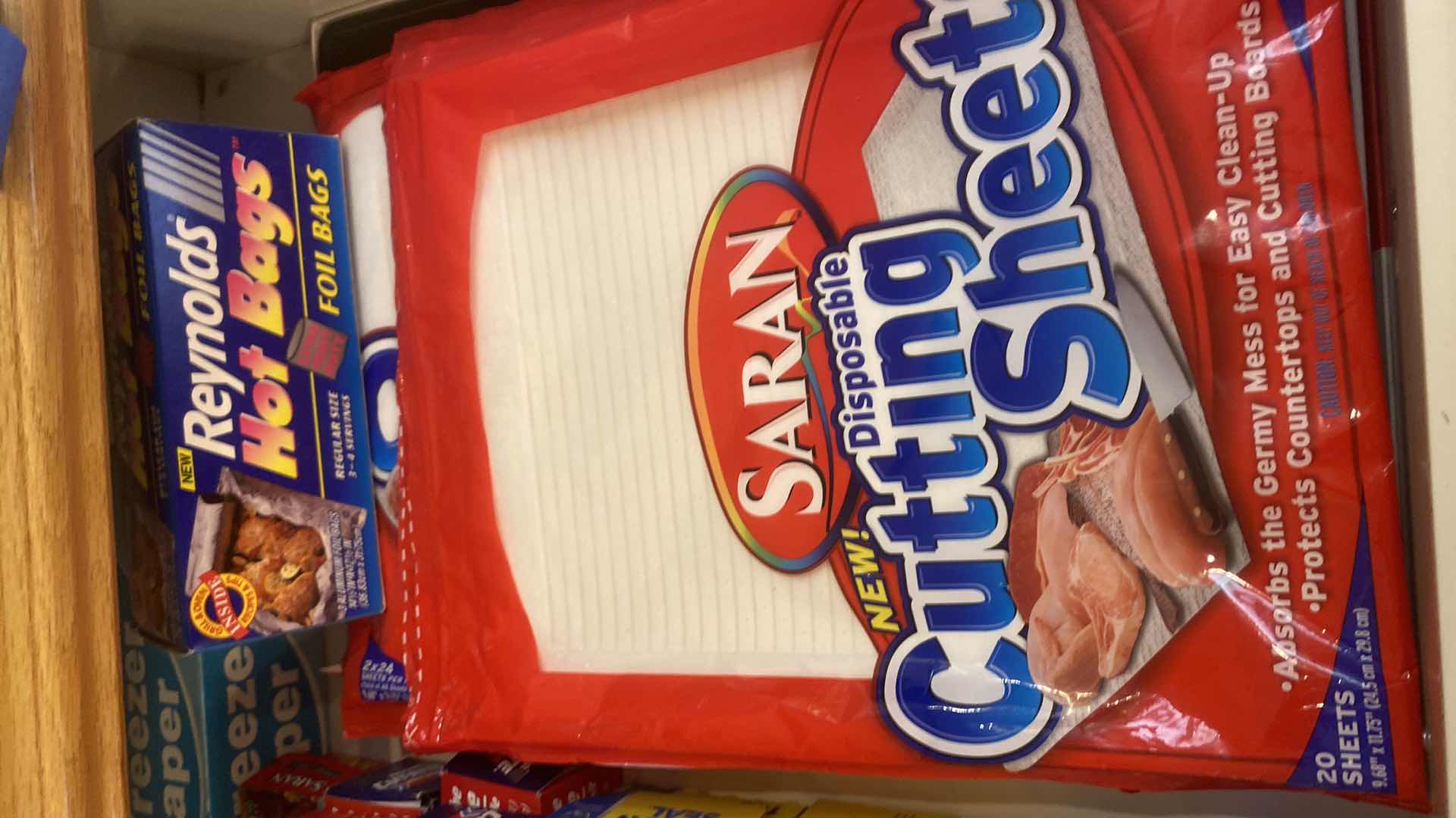 Photo 1 of DESK DRAWER WITH KITCHEN WRAPS & PLACEMATS