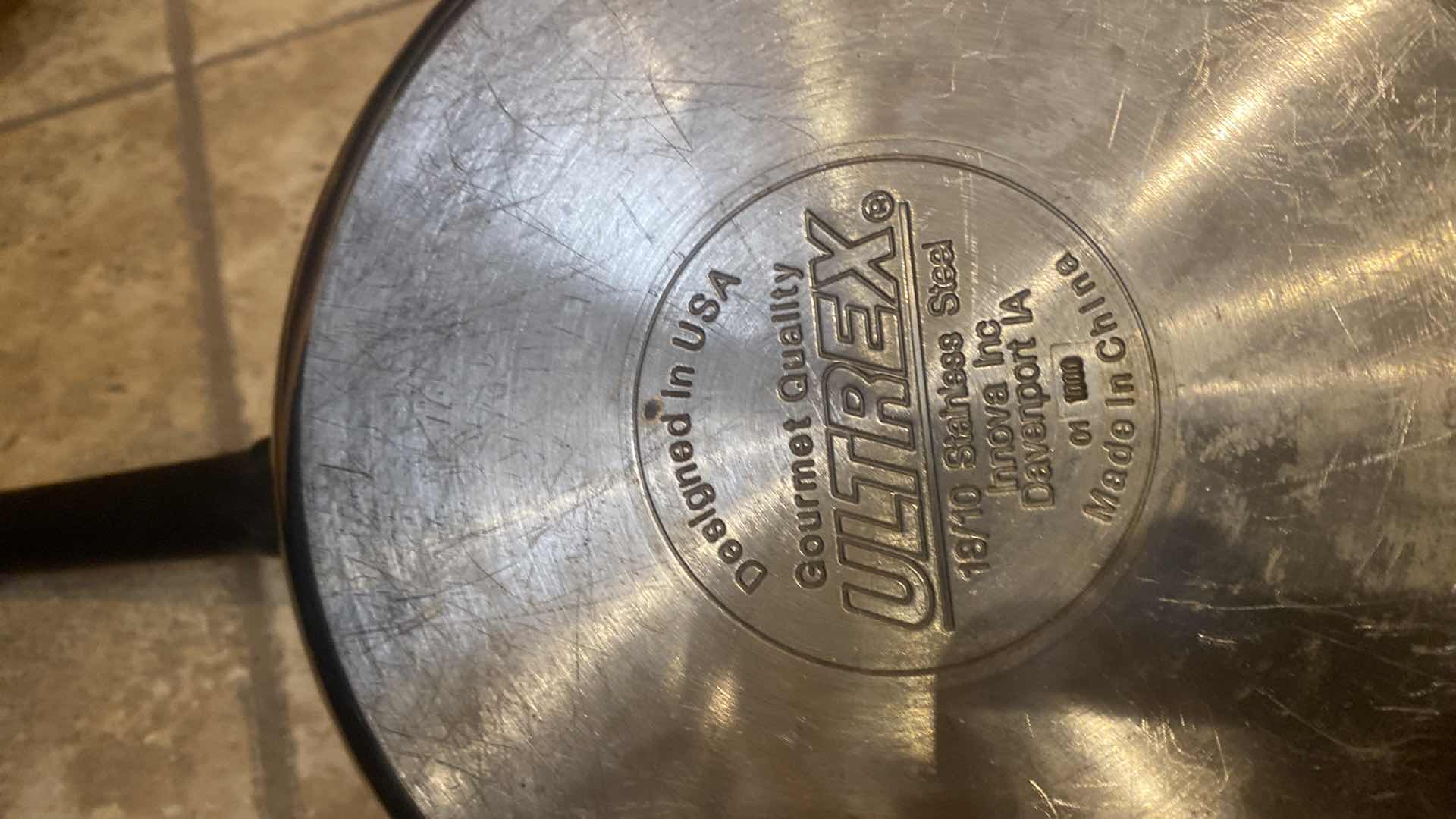 Photo 1 of CONTENTS OF CABINET- ULTREX POTS & PANS 8 PC SET