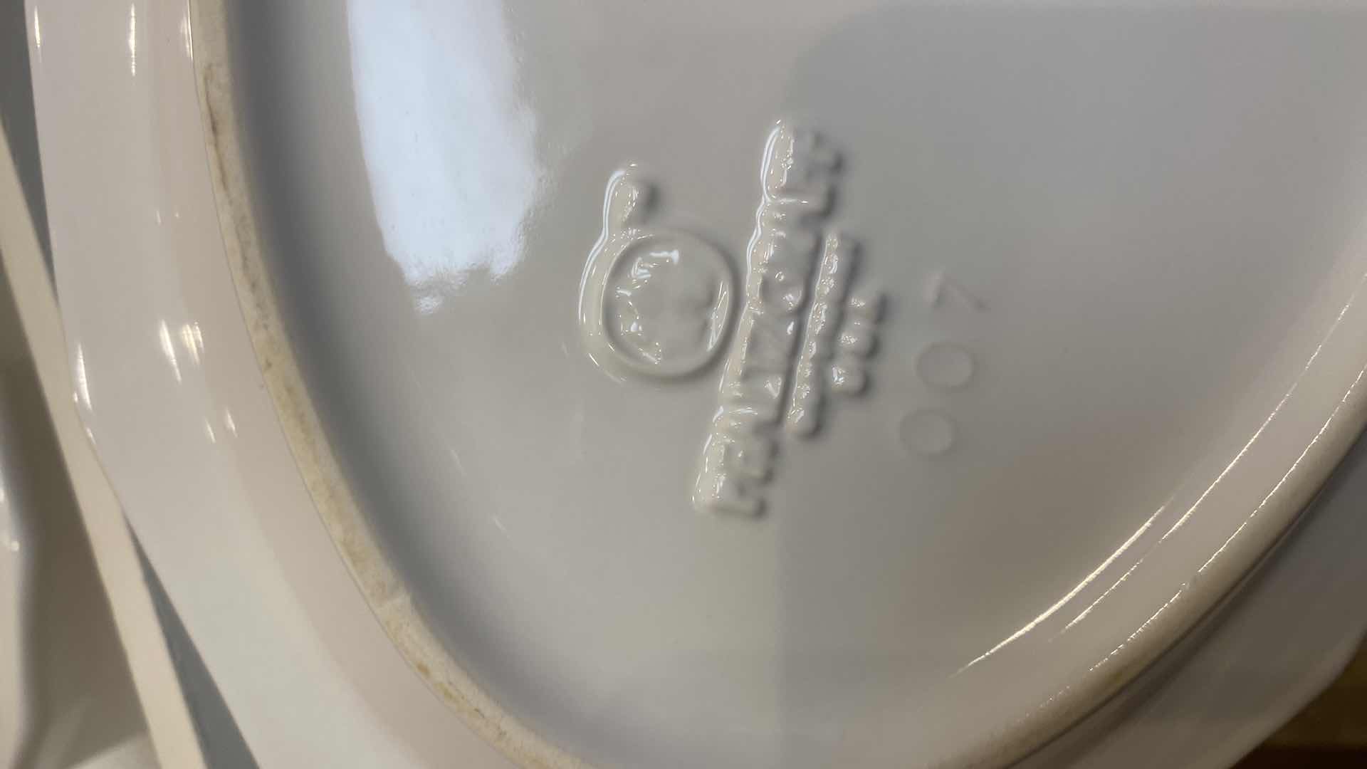 Photo 1 of CONTENTS OF CABINET-PFALTZGRAFF HERITAGE 22 PCS DINNERWARE PLATES, SOUP BOWLS& PLATERS