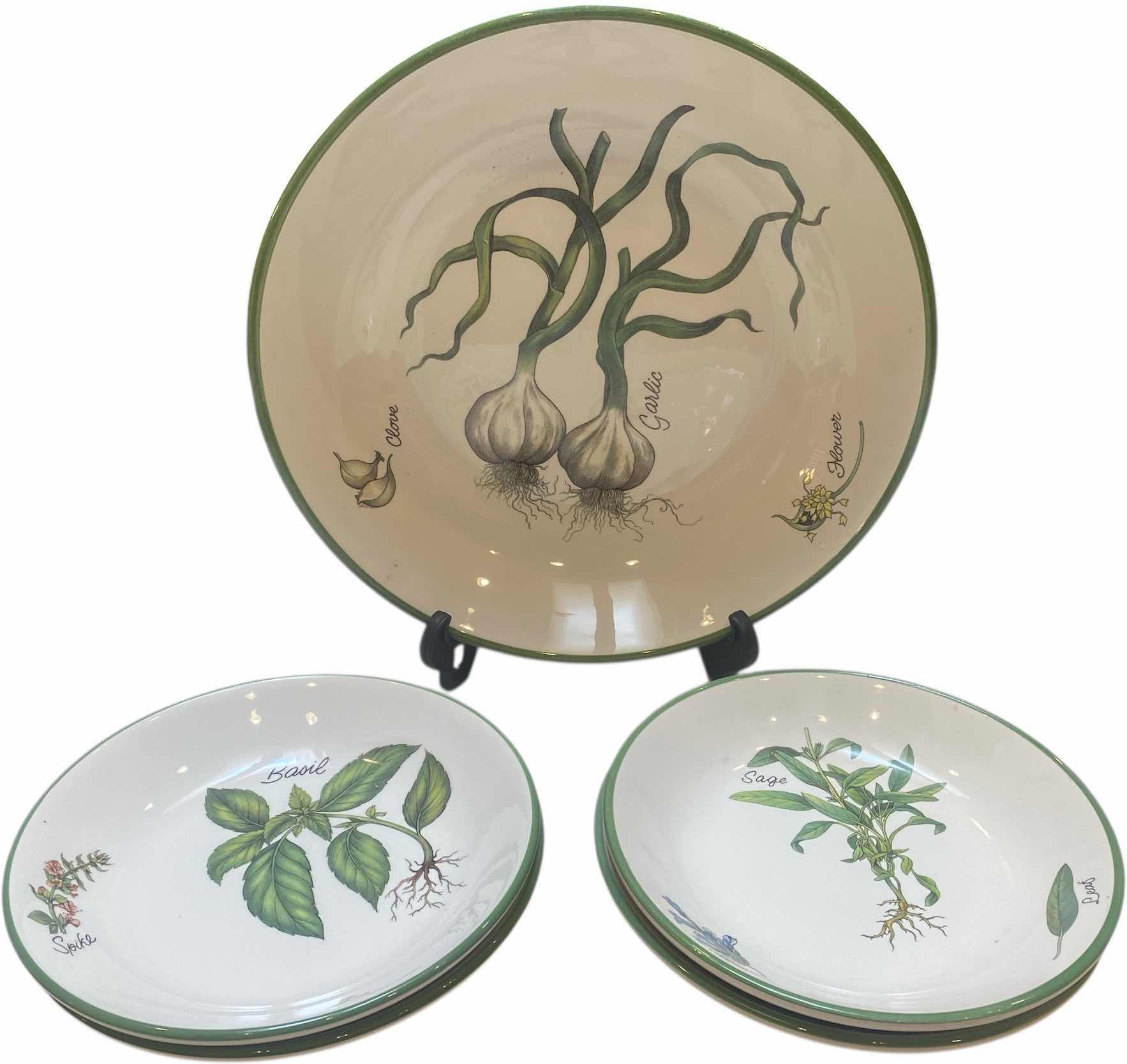 Photo 1 of CERAMIC 5PCS PASTA SET MADE IN ITALY