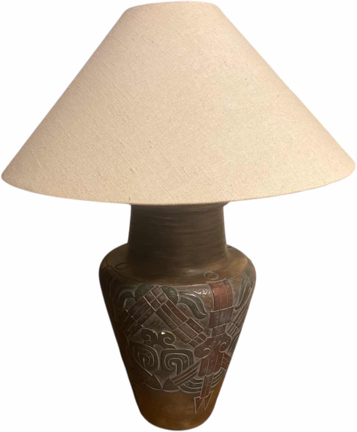 Photo 1 of HEAVY LAZYBOY TABLE LAMP H31” EST VALUE $255