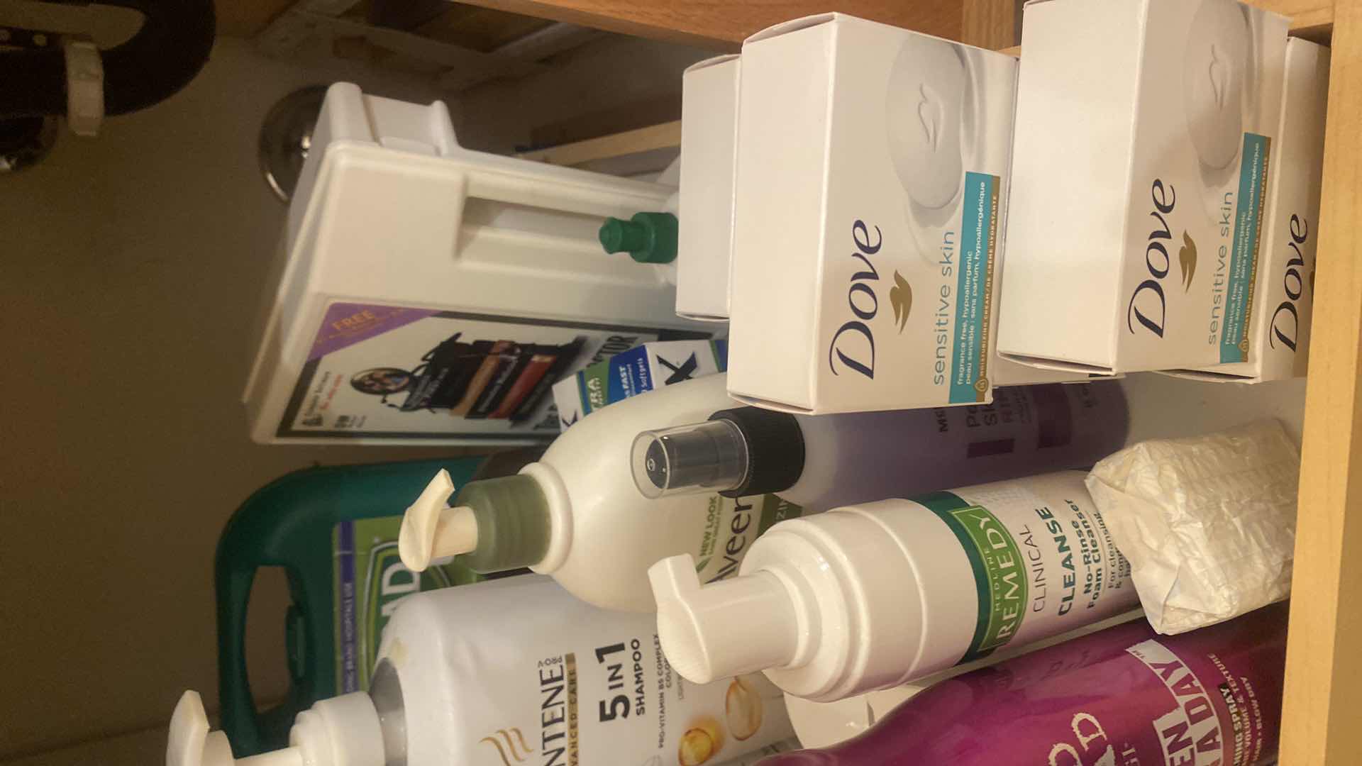 Photo 1 of CONTENTS IN CABINET - PERSONAL CARE