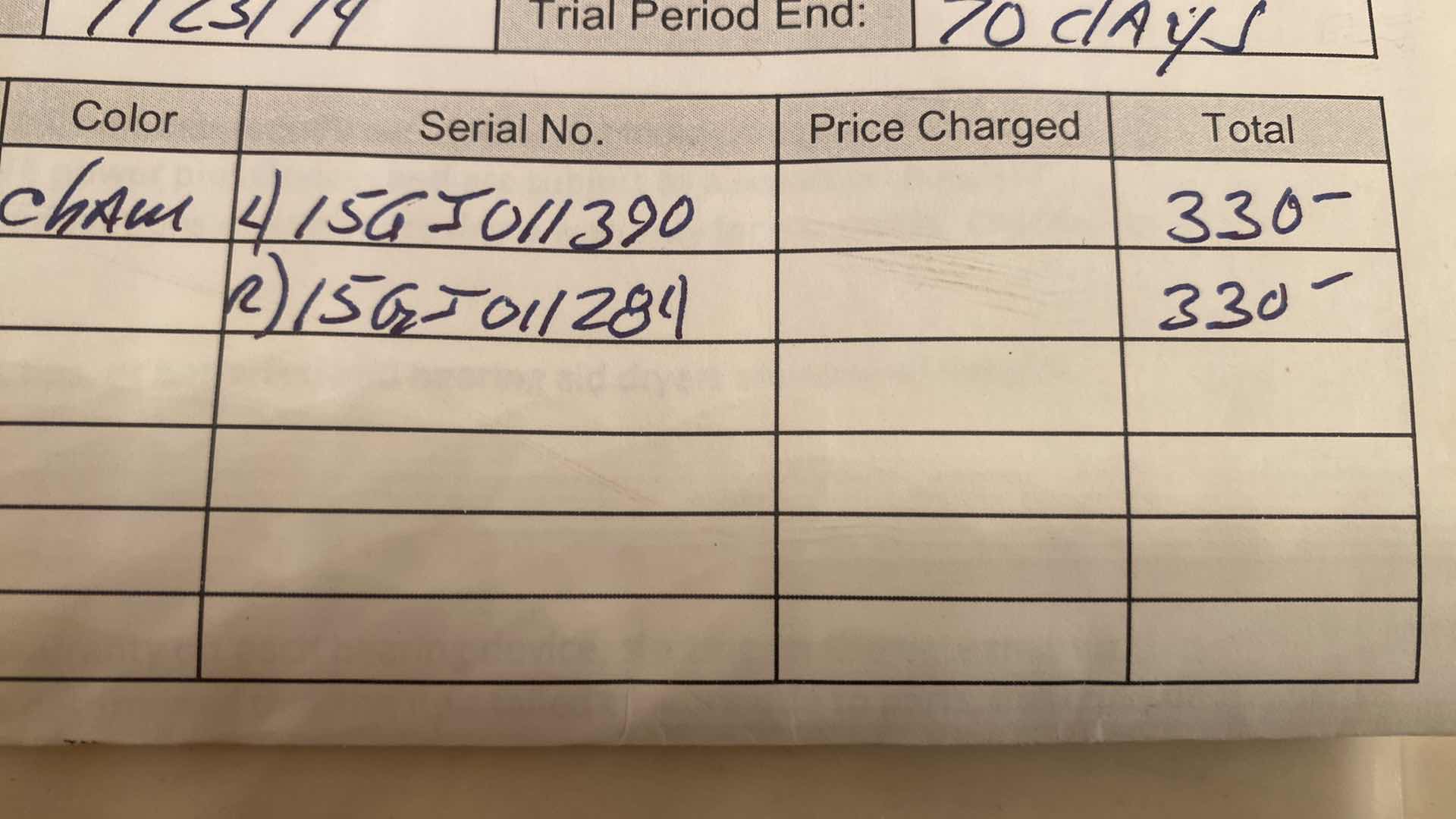 Photo 1 of HI HEARING AIDS WITH BATTERIES & BOOKLET EST VALUE $330.00