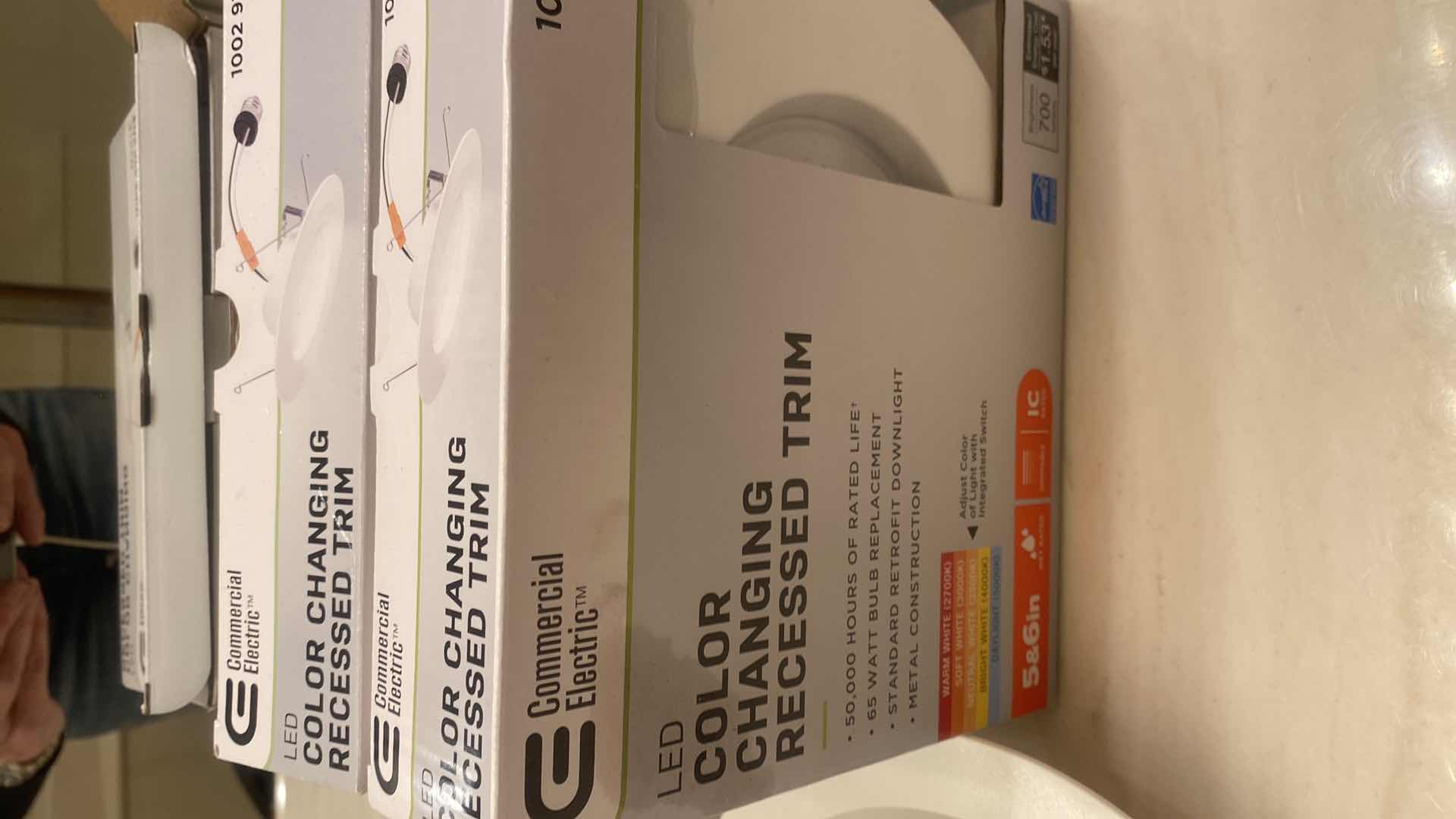 Photo 1 of 3-COLOR CHANGING RECESSED TRIM