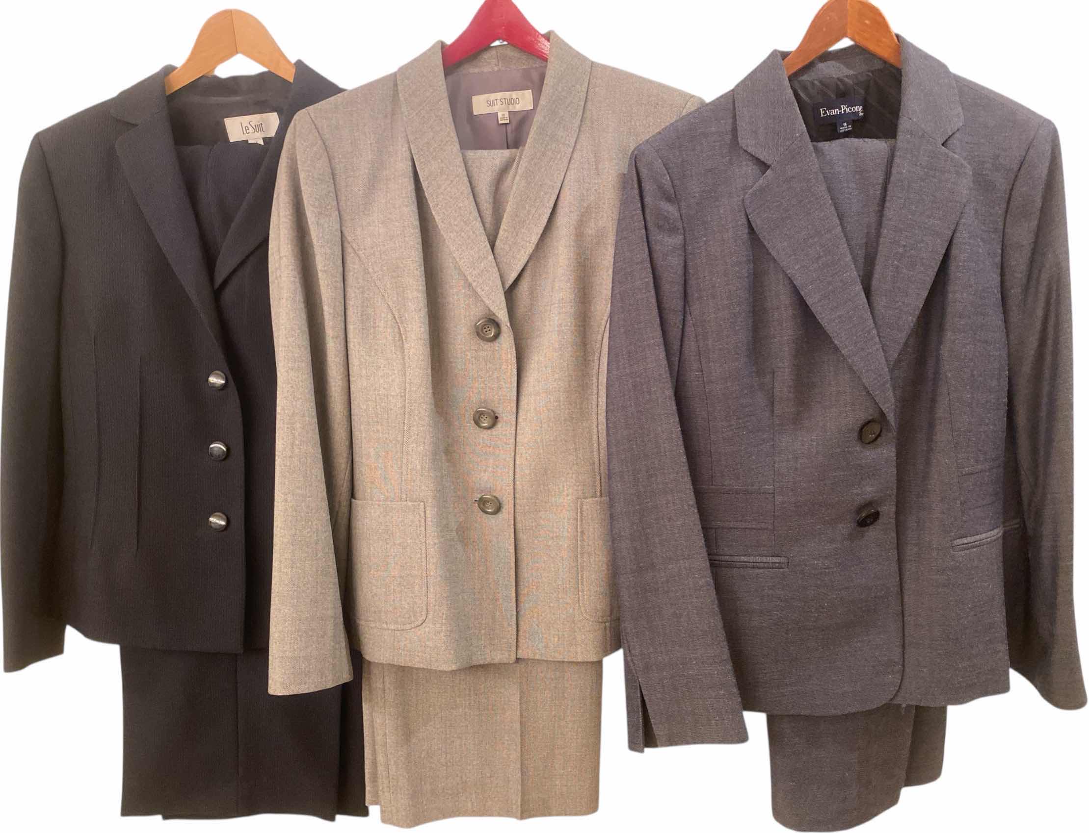 Photo 1 of 3-WOMENS SIZE 16 SUITS LE SUIT, SUIT STUDIO & EVAN-PICONE