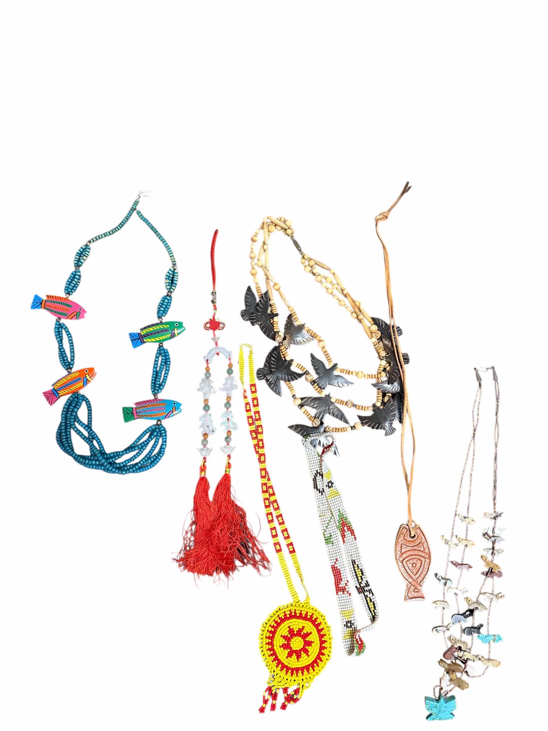 Photo 1 of (7)PCS NATIVE AMERICAN INSPIRED FASHION JEWELRY