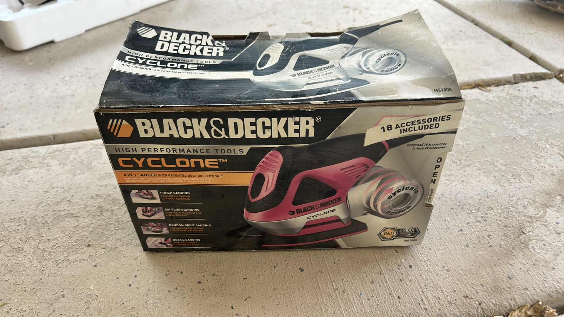 Photo 1 of BLACK AND DECKER CYCLONE FOUR IN ONE SANDER