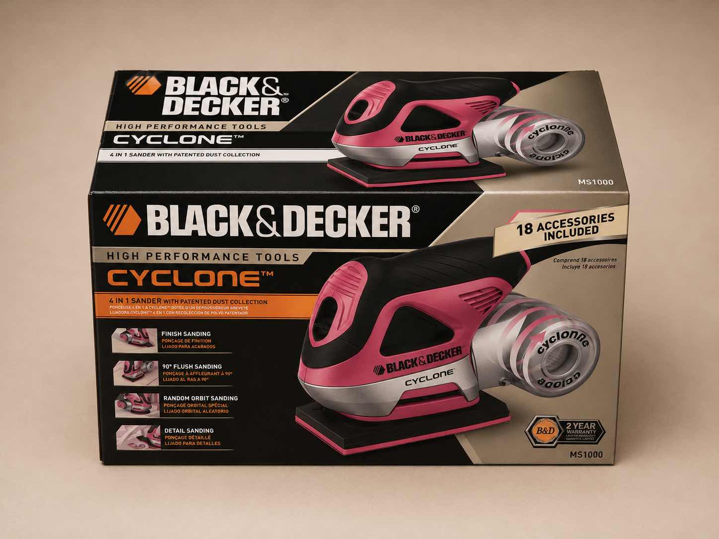 Photo 1 of BLACK AND DECKER CYCLONE FOUR IN ONE SANDER