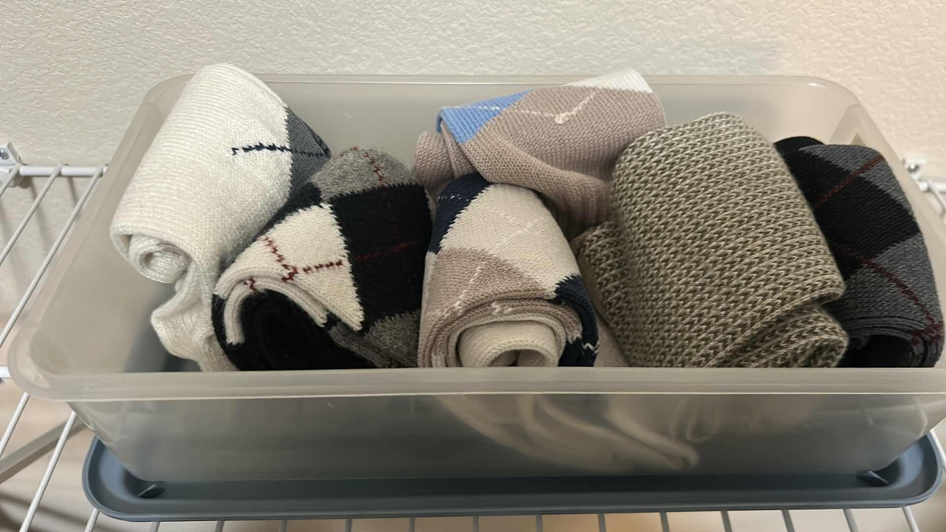Photo 1 of 2-CONTENTS OF CONTAINER MENS SOCKS