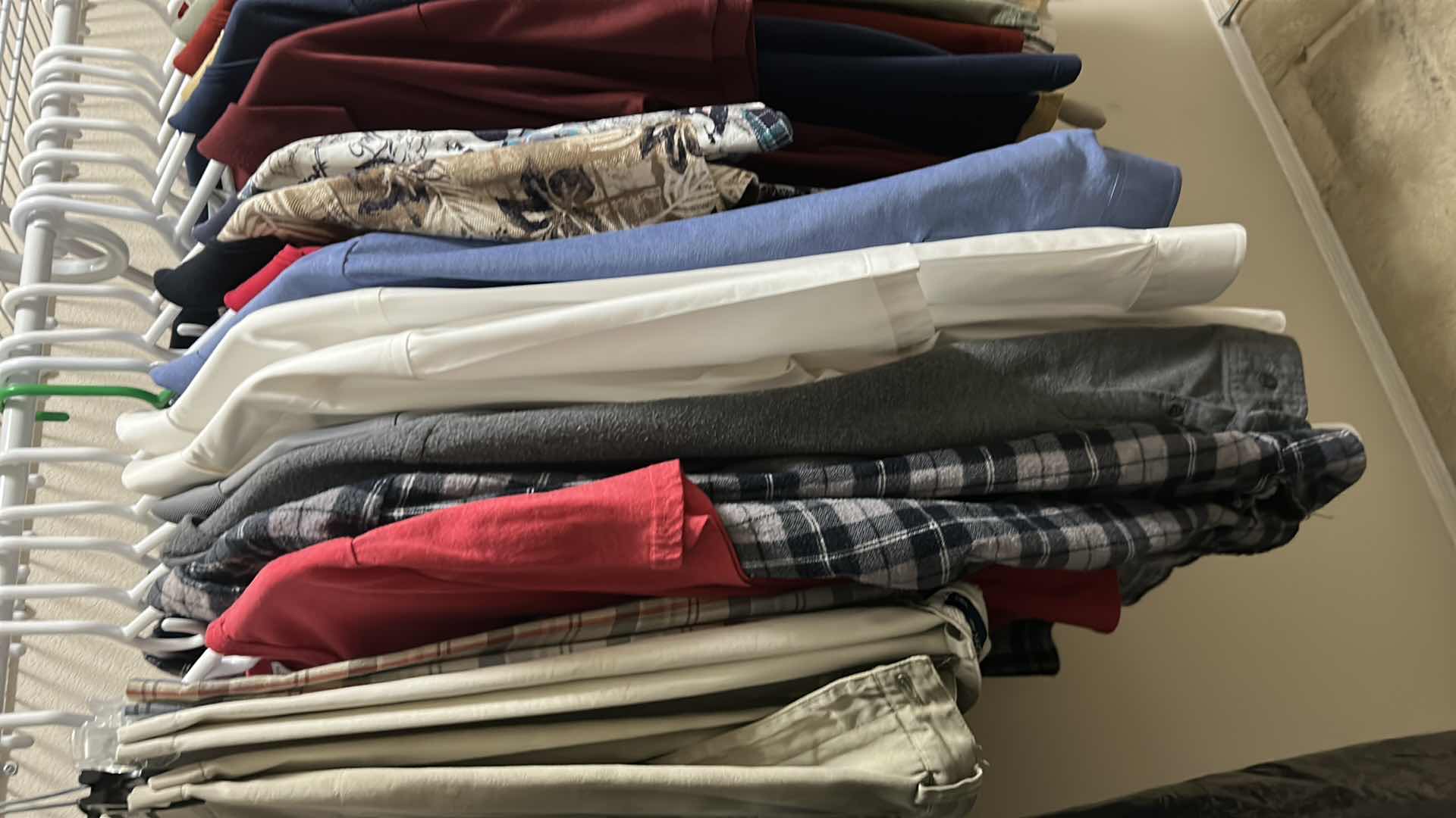 Photo 1 of 24- MENS ASSORTED SHIRTS SIZE MED AND LARGE