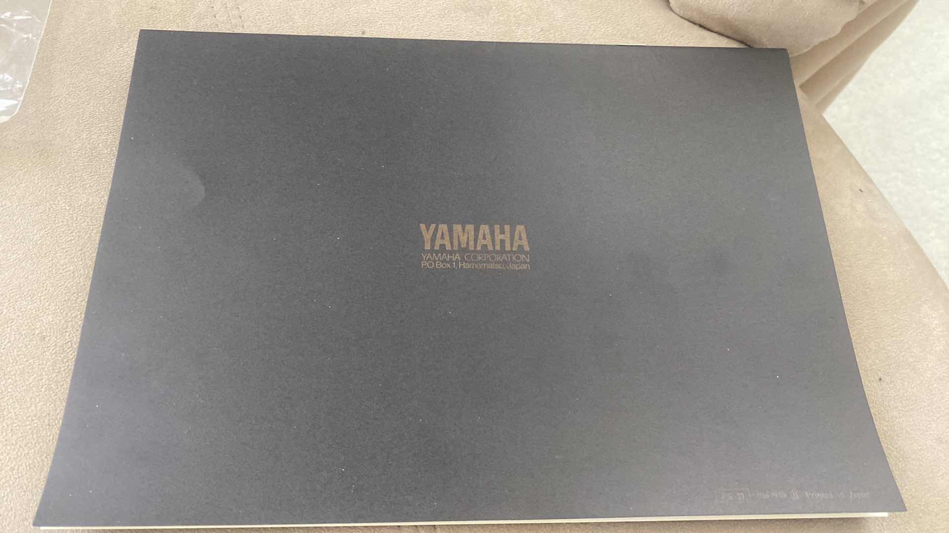 Photo 1 of YAMAHA BABY GRAND PIANO MODEL POLISHED EBONY GP1 PE WITH BENCH & KEYS DUST COVER 5’ 3” X 56” H37” Original Price $9200 