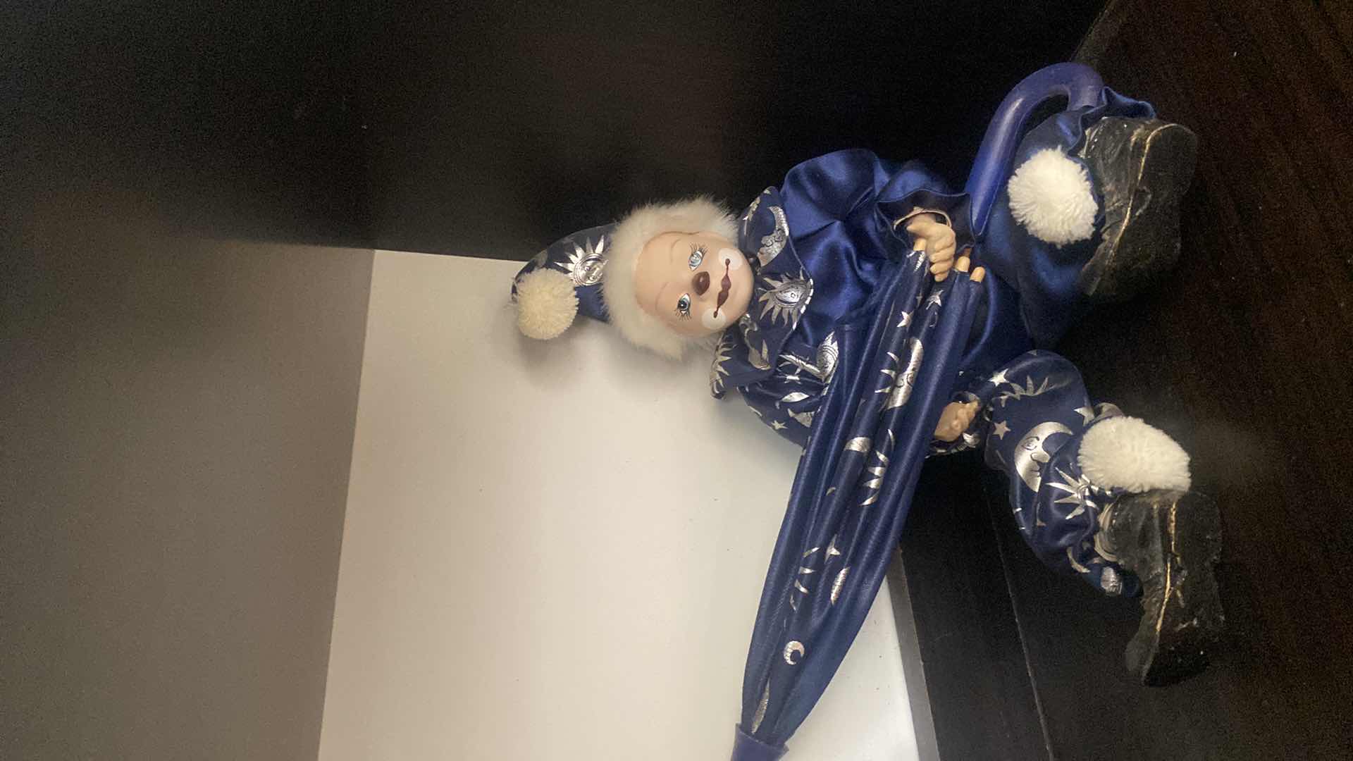 Photo 1 of 3 - GANZ PORCELAIN HARLEQUIN FIGURINES H16”